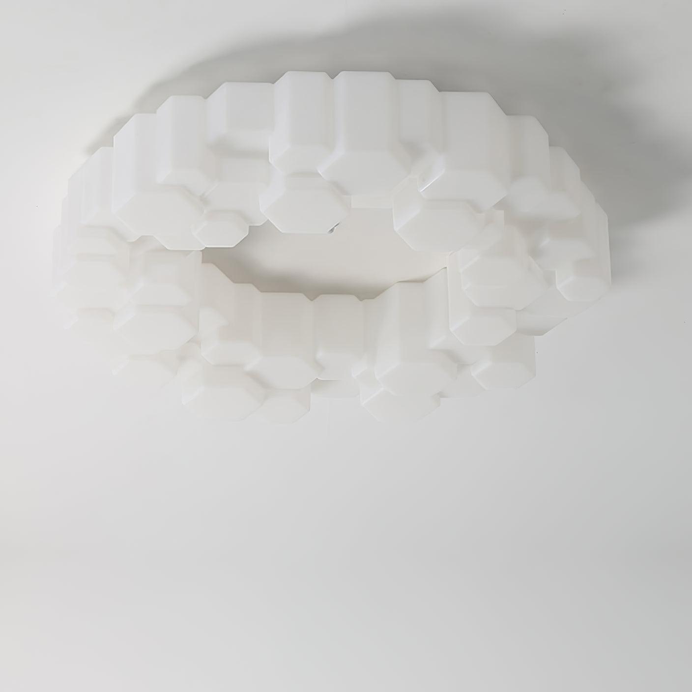 Honeycomb Flush Mount Light Ceiling Lamp