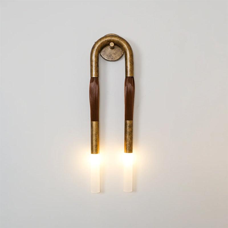 Horsehair Wall Lamp 7.1