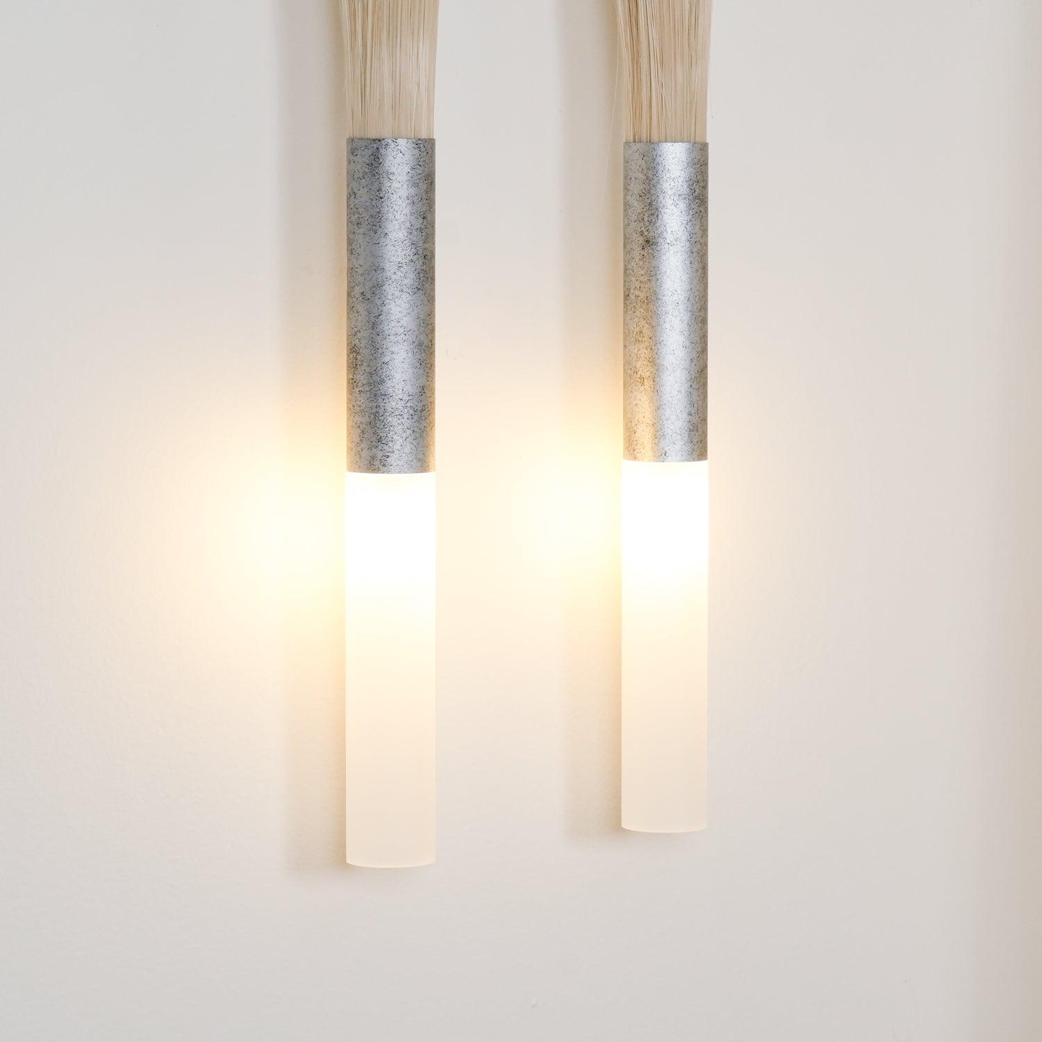 Horsehair Wall Lamp 7.1