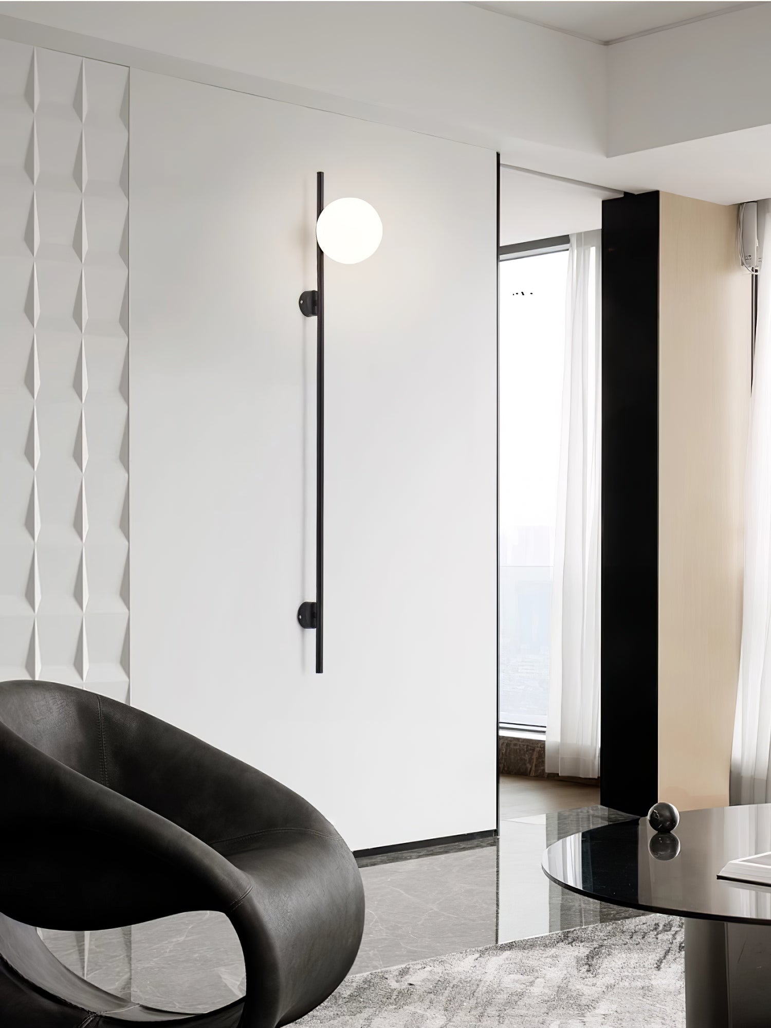 Houseof Plug-In Wall Light - Black Wall Lamp, Plug-In Wall Sconce, detail 25