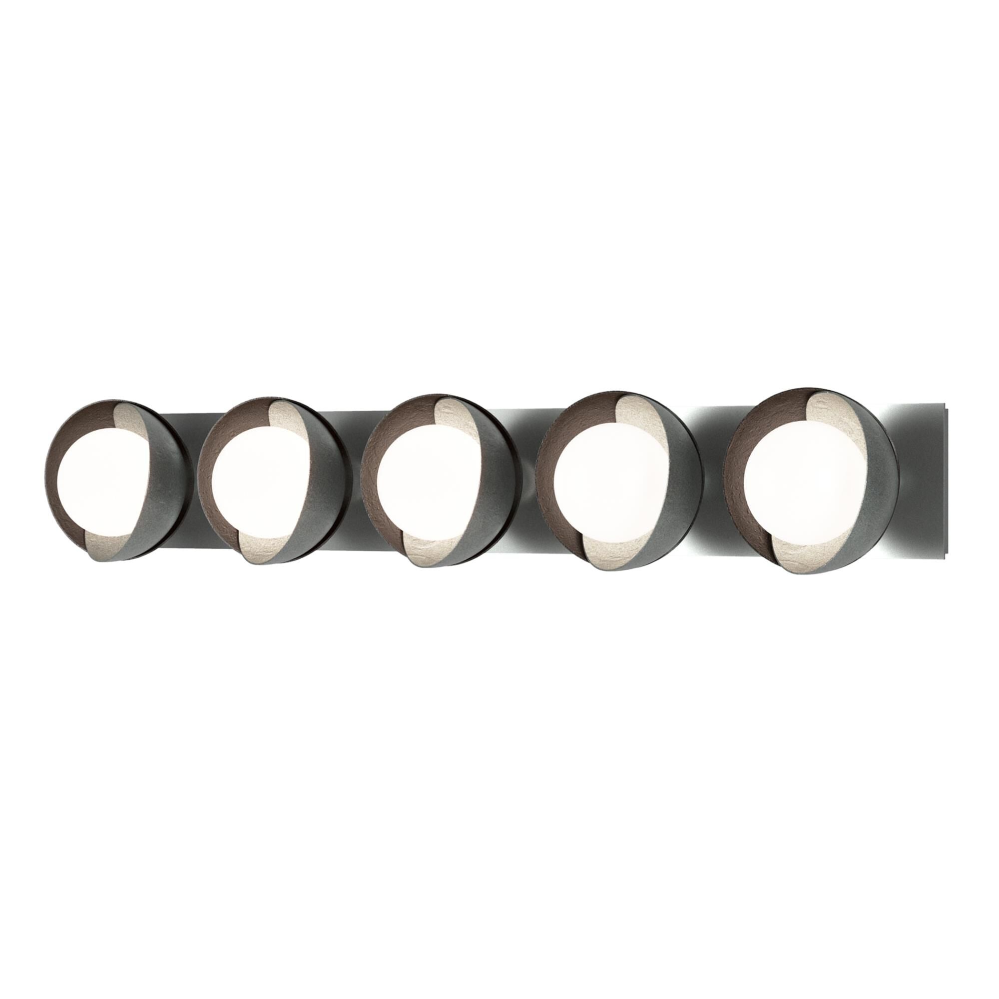Brooklyn 38 Inch 5 Light Bath Vanity Fixture, Bathroom Vanity Light, detail 17