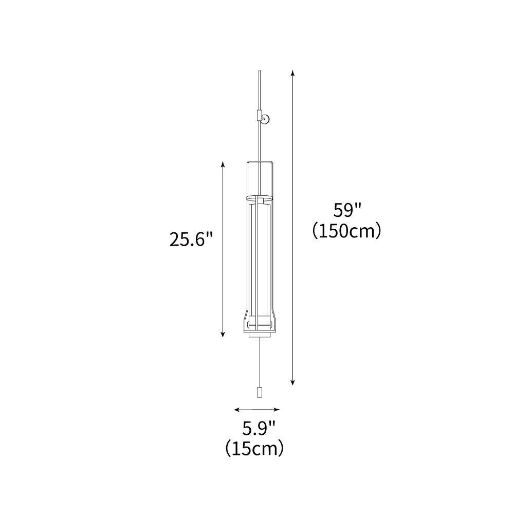 Hudson Cylinder Wall Sconce 5.9