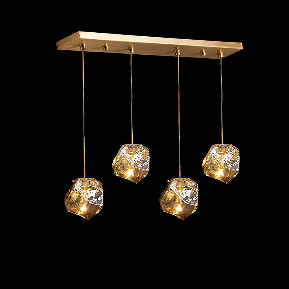 Illyria Ice Glass Hanging Light Pendant Lamp