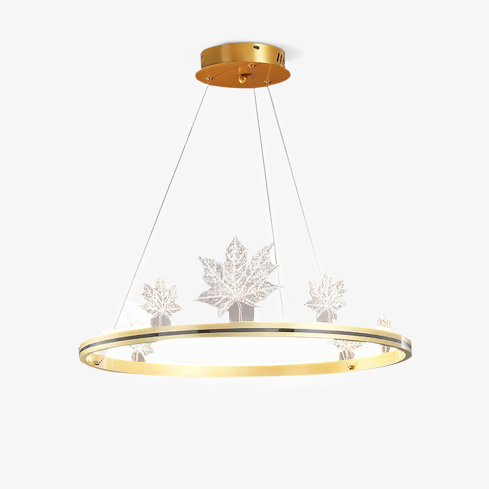 Ion Leaf Chandelier
