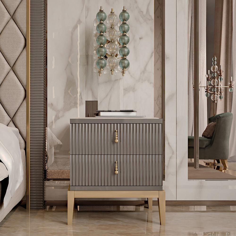 Italian Murano Glass Art Deco Inspired Wall