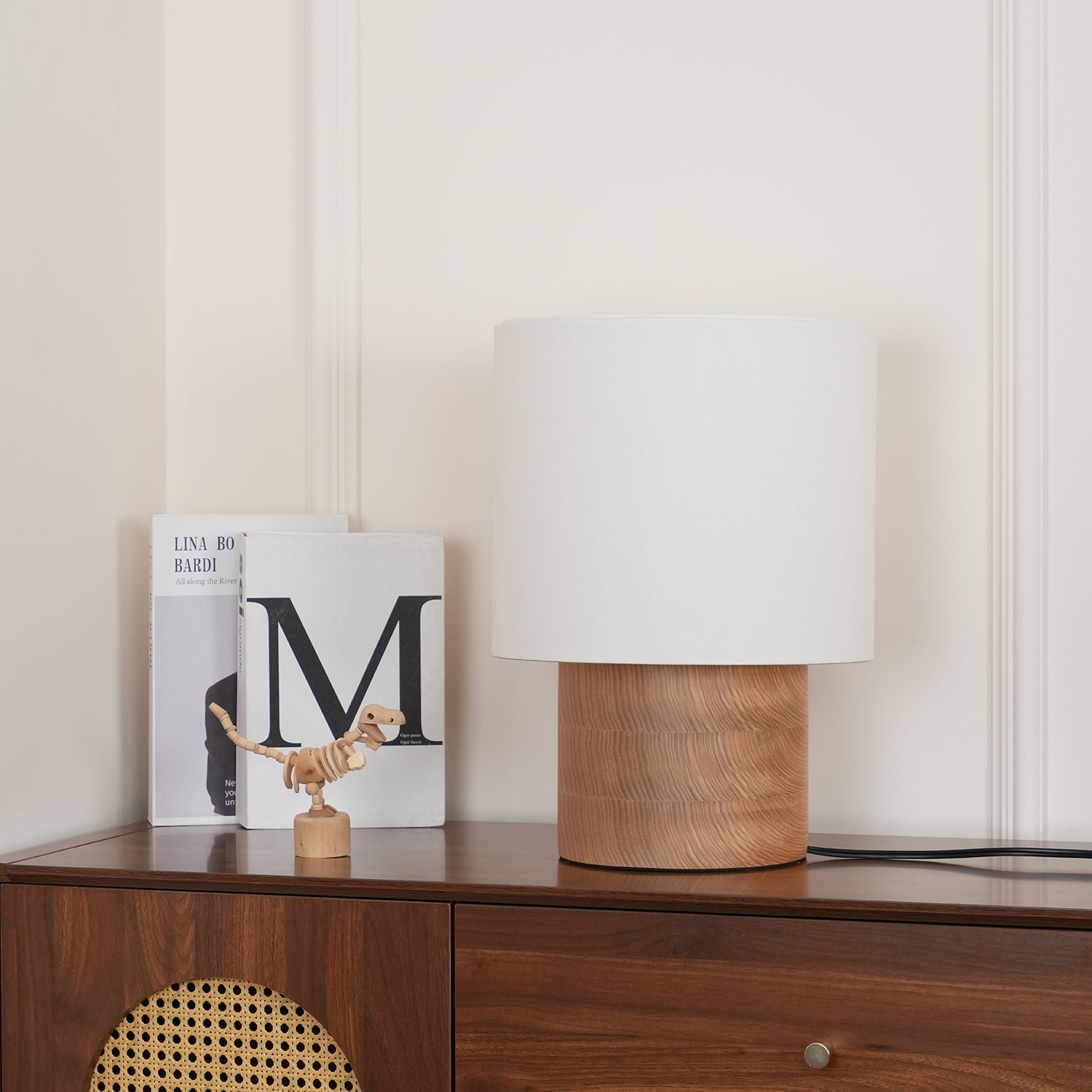Japanese Wabi Sabi Table Lamp 11.8