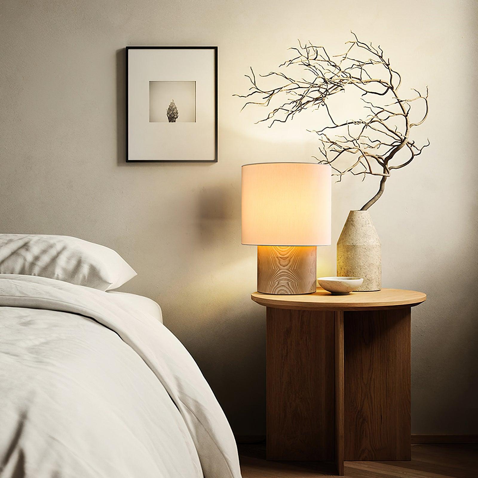 Japanese Wabi Sabi Table Lamp 11.8
