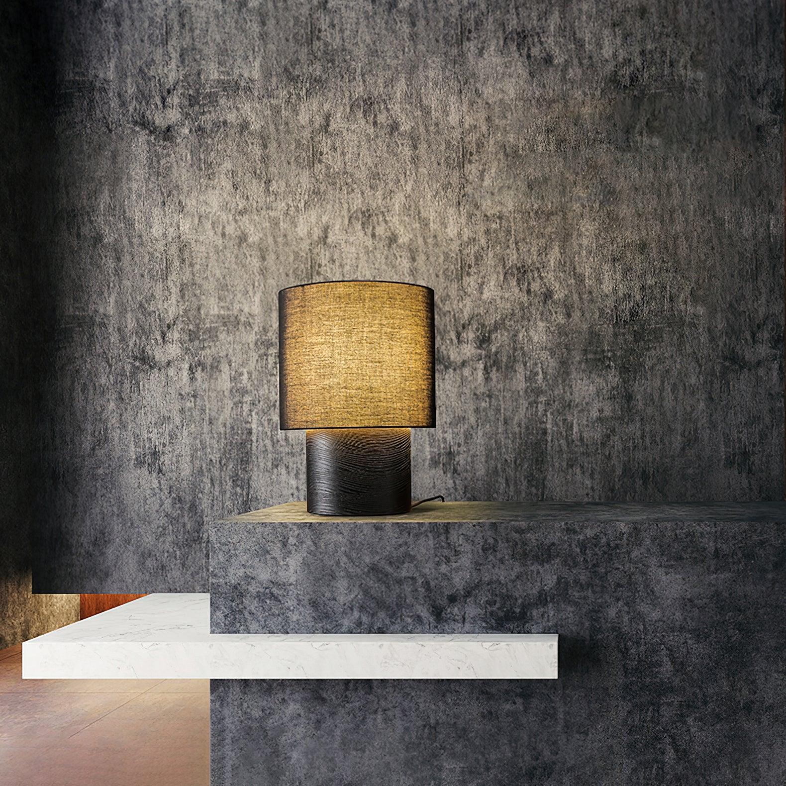Japanese Wabi Sabi Table Lamp 11.8