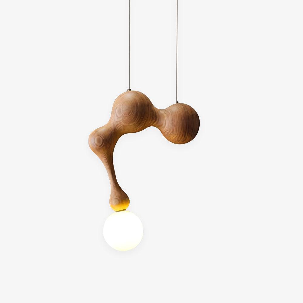 glass pendant light shown as a main product image for entryways