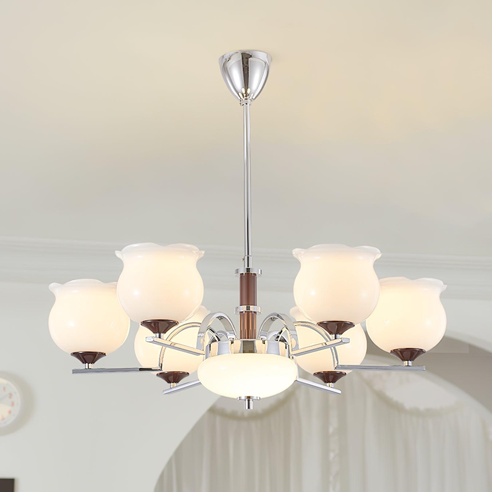 Keston Polished Chrome Chandelier