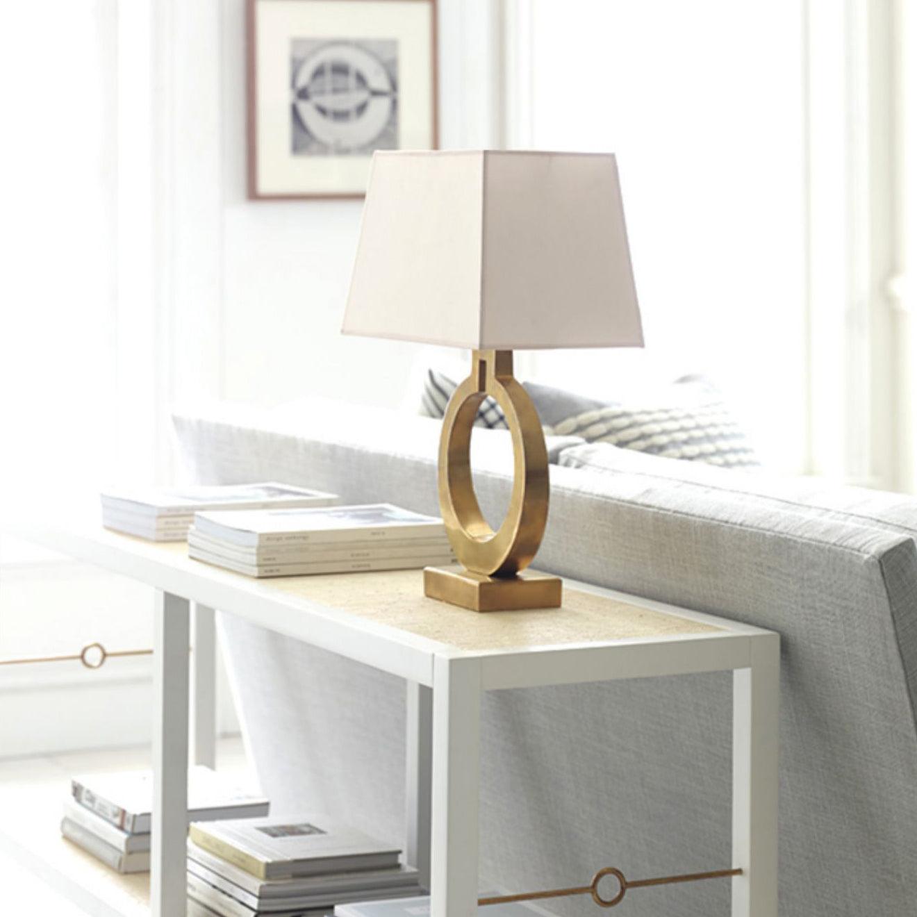 Keyhole Ring Desk Lamp