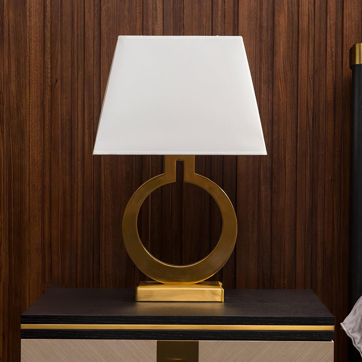 Keyhole Ring Desk Lamp
