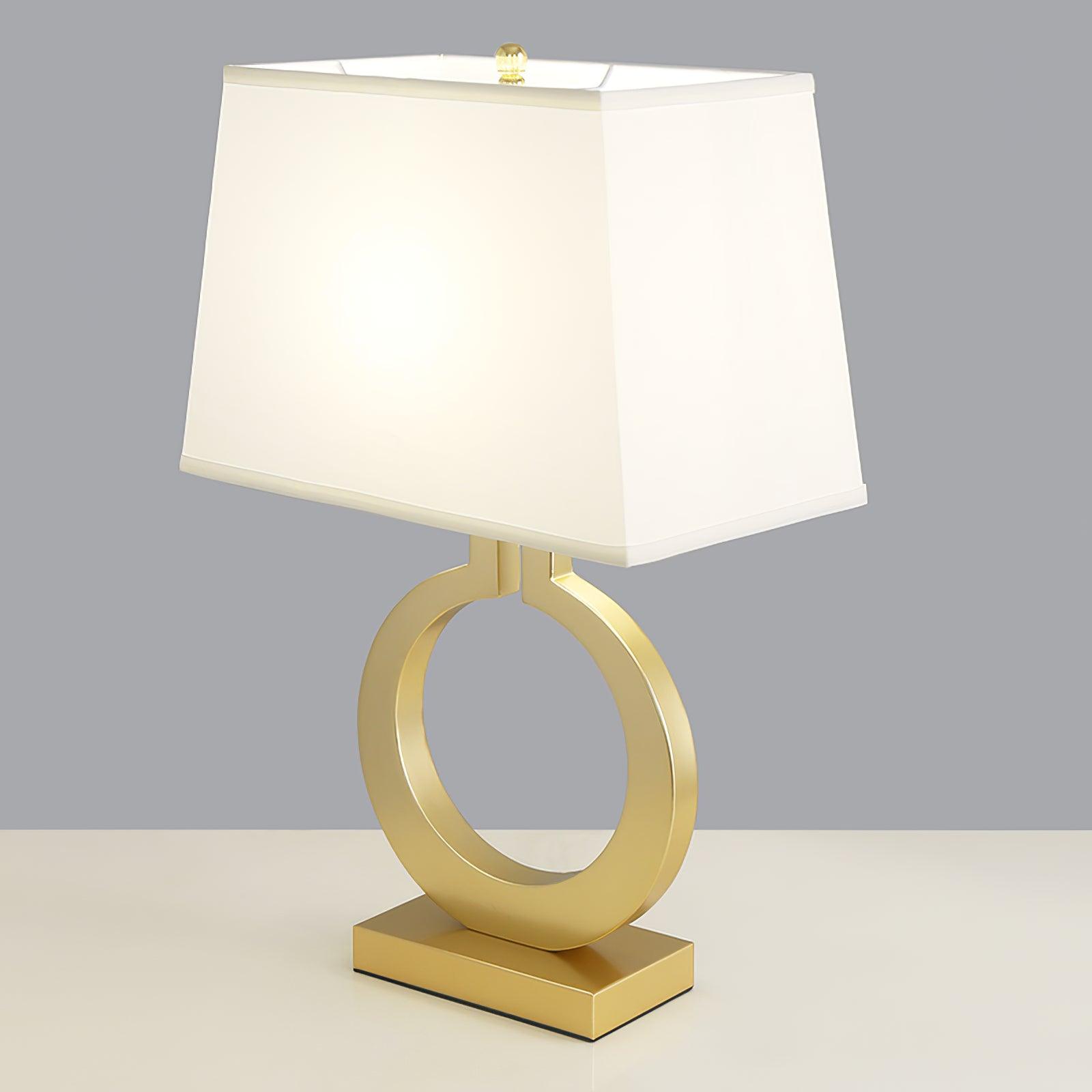 Keyhole Ring Desk Lamp