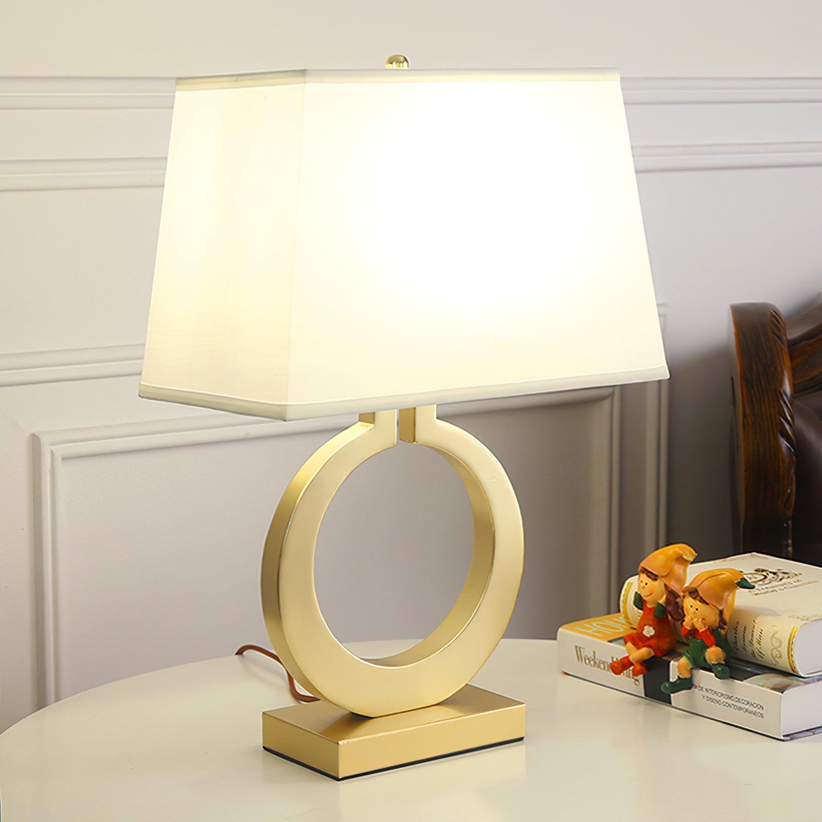 Keyhole Ring Desk Lamp