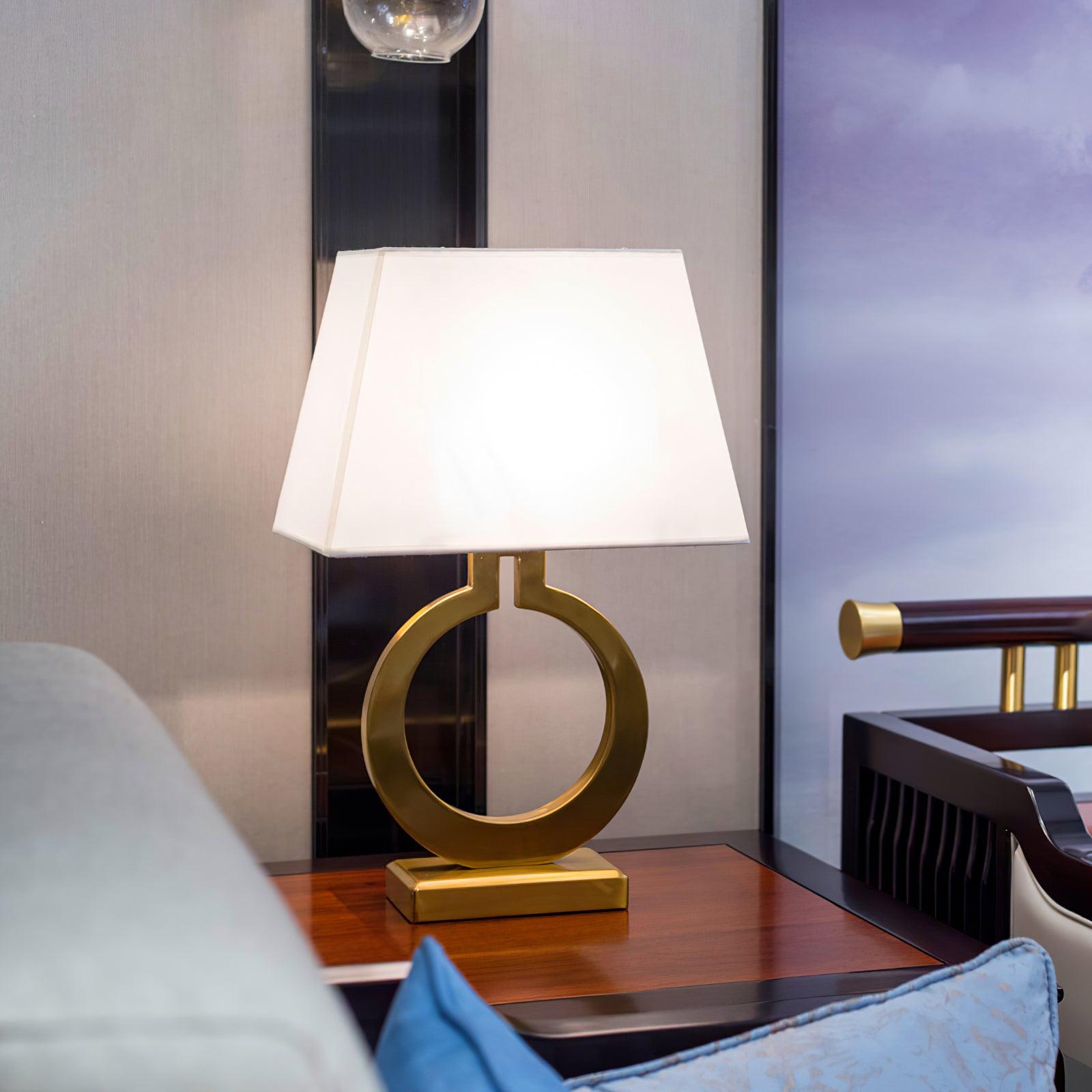 Keyhole Ring Desk Lamp