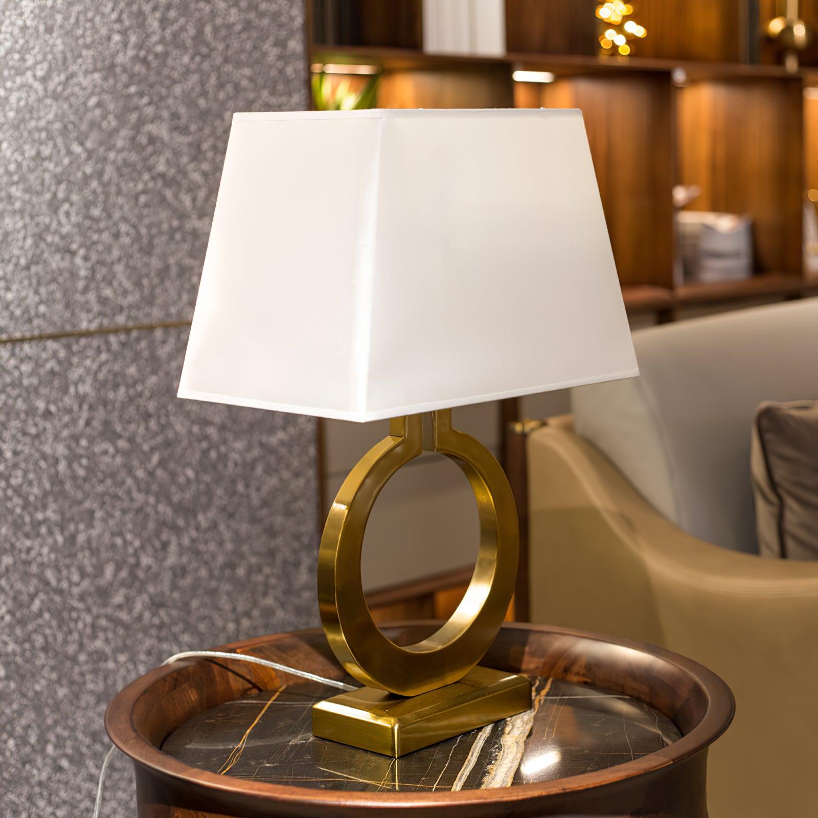 Keyhole Ring Desk Lamp