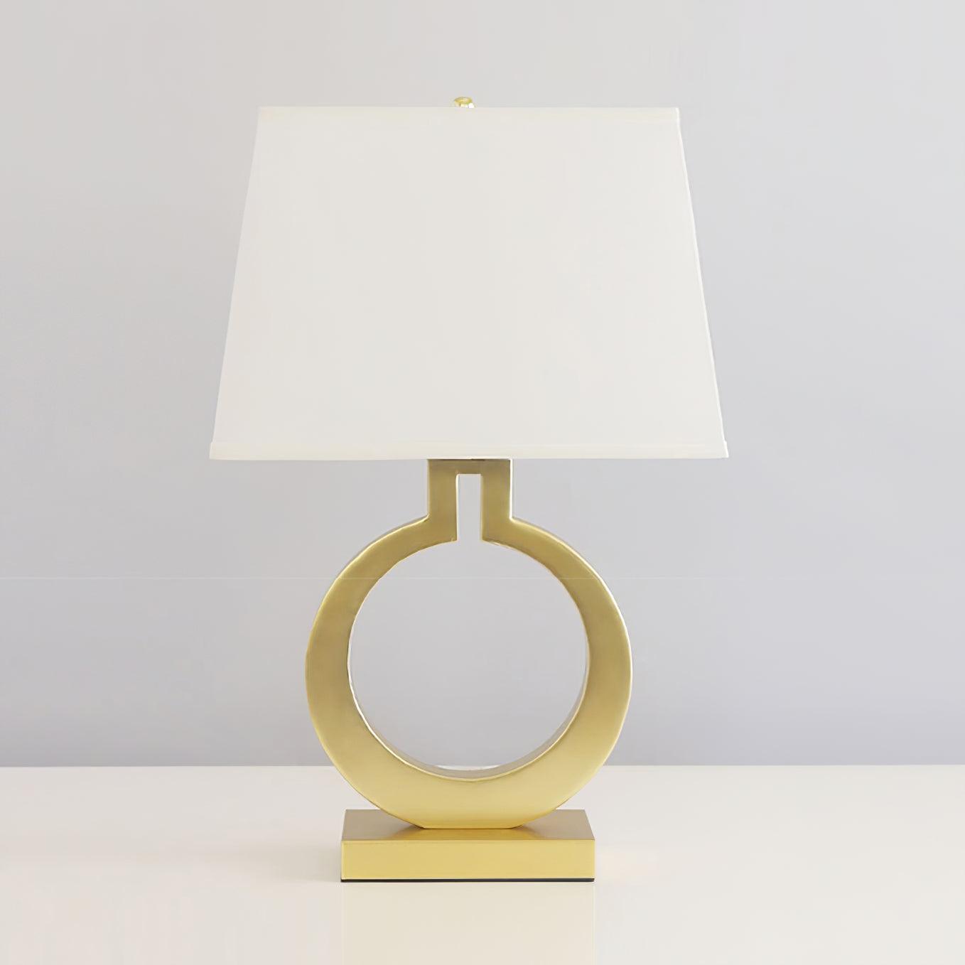 Keyhole Ring Desk Lamp