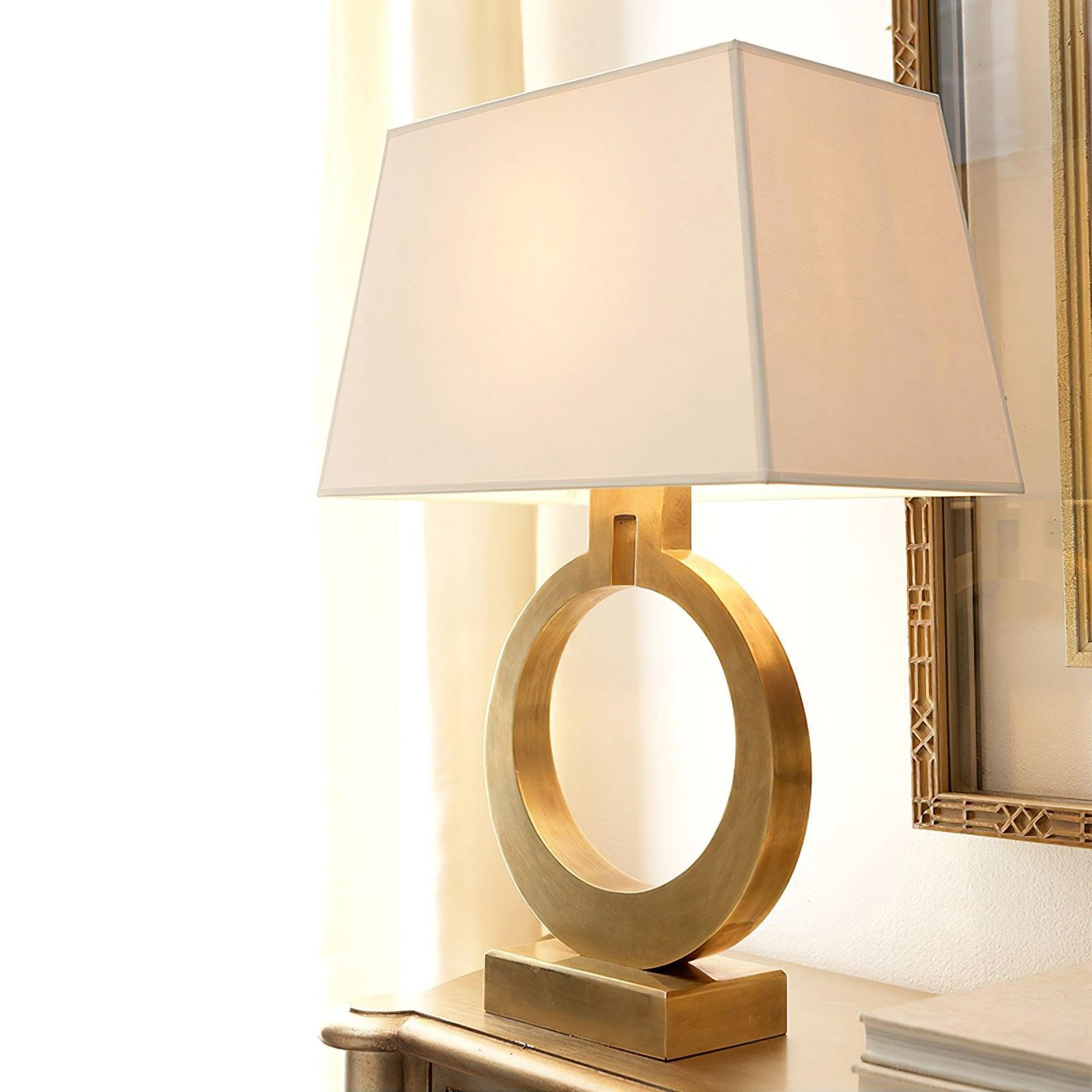 Keyhole Ring Desk Lamp