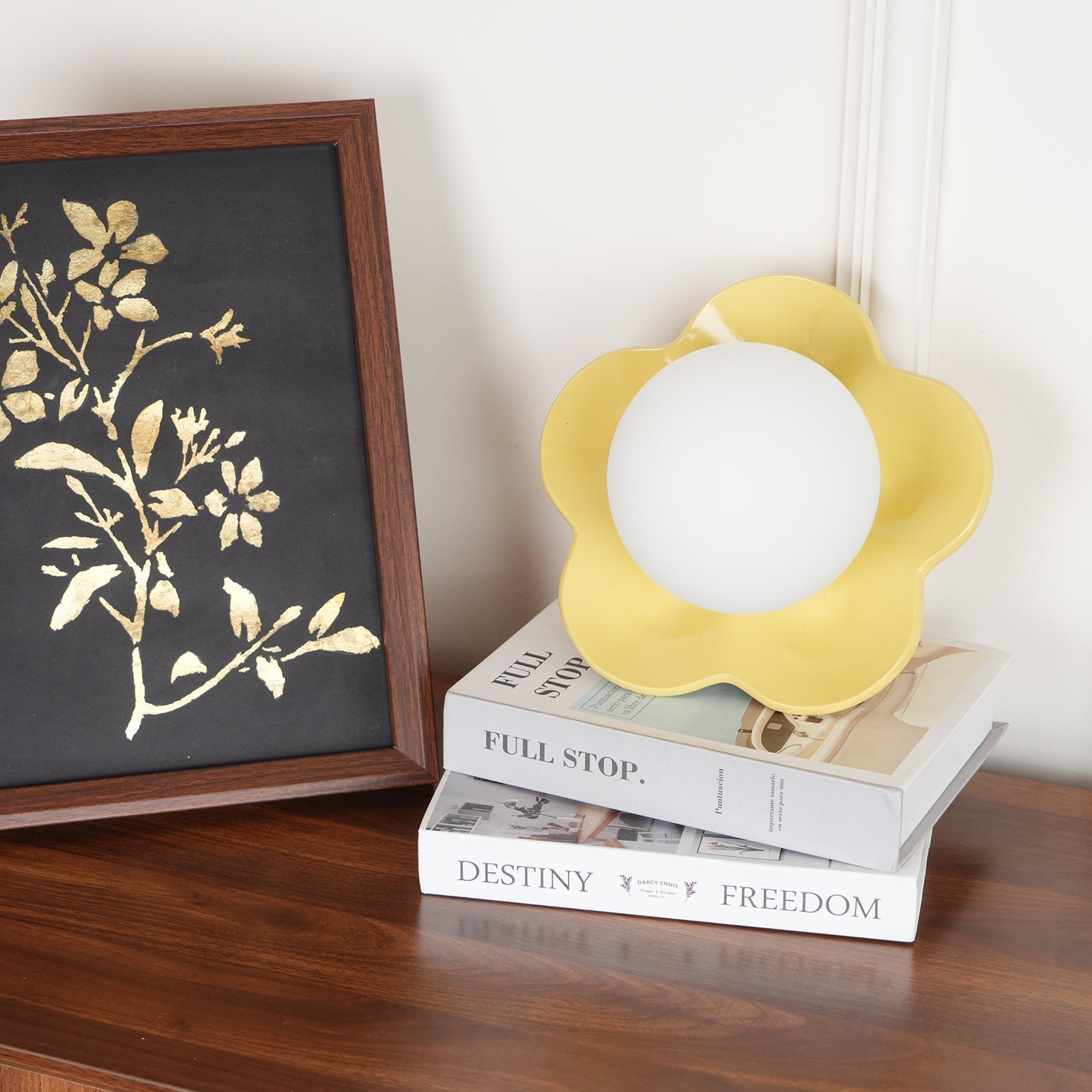 La fleur Wall Light - Φ 7.9 x H 6.7 Resin, Hardwired Wall Sconce, detail 54