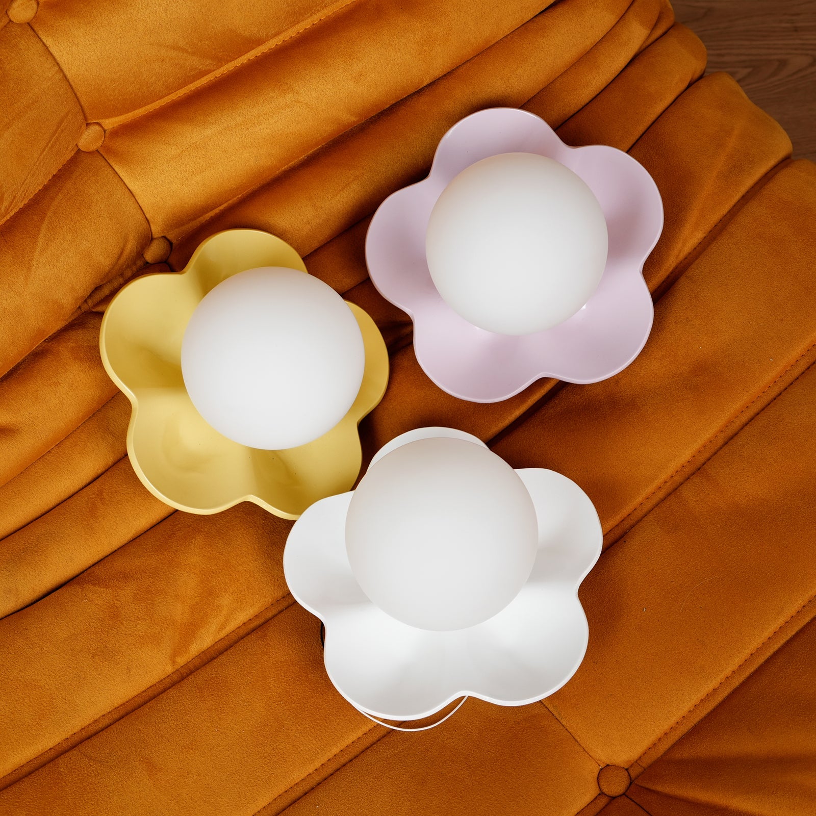 La fleur Wall Light - Φ 7.9 x H 6.7 Resin, Hardwired Wall Sconce, detail 62