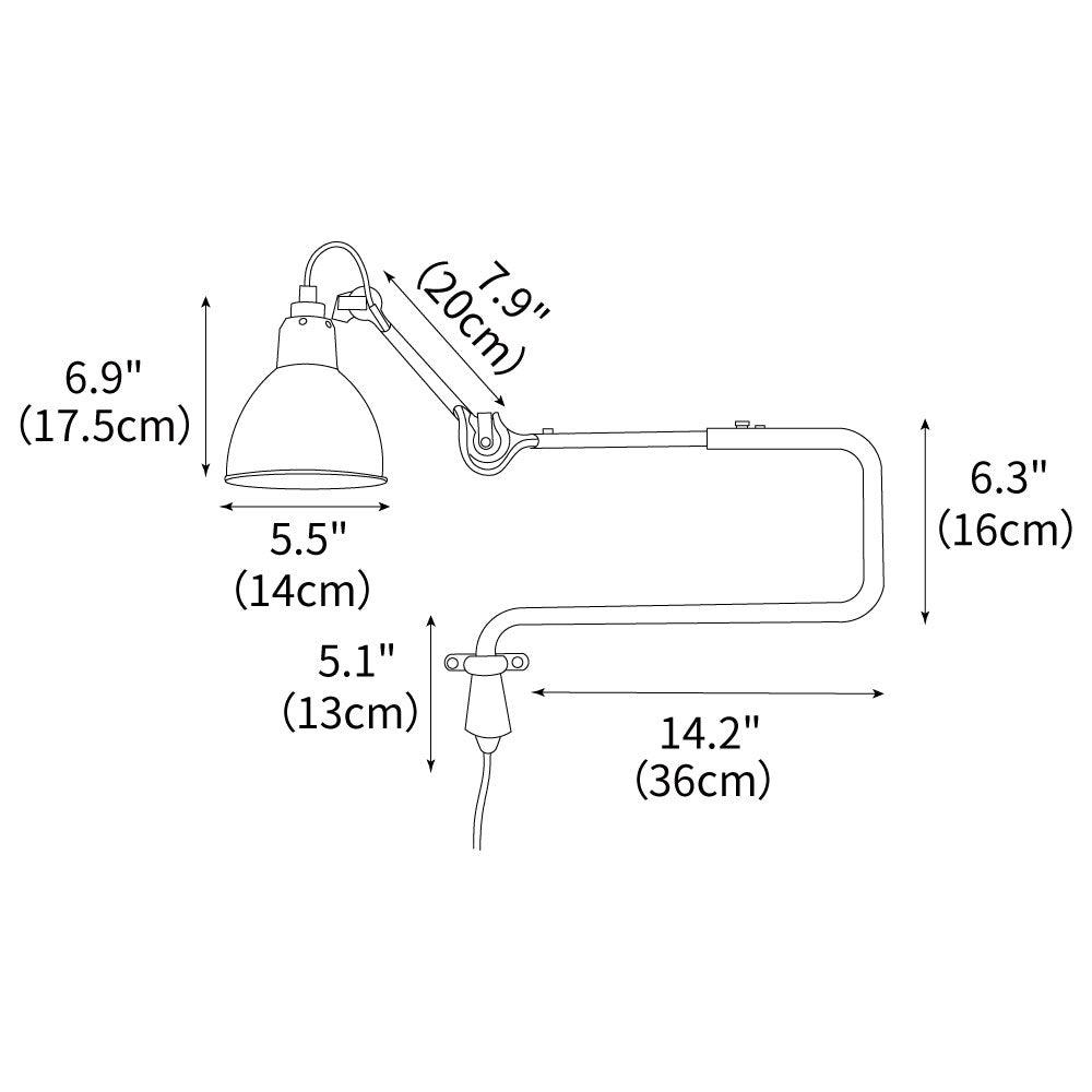 Versa Glide G303 Wall Light 5.1