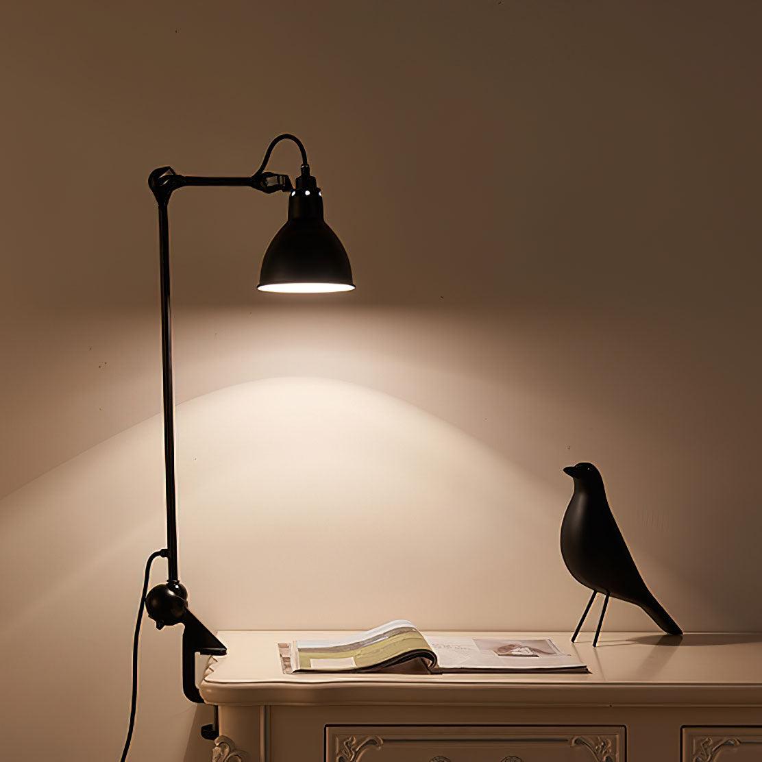 Versa Glide G201 Clip-on Table Lamp 8.3″