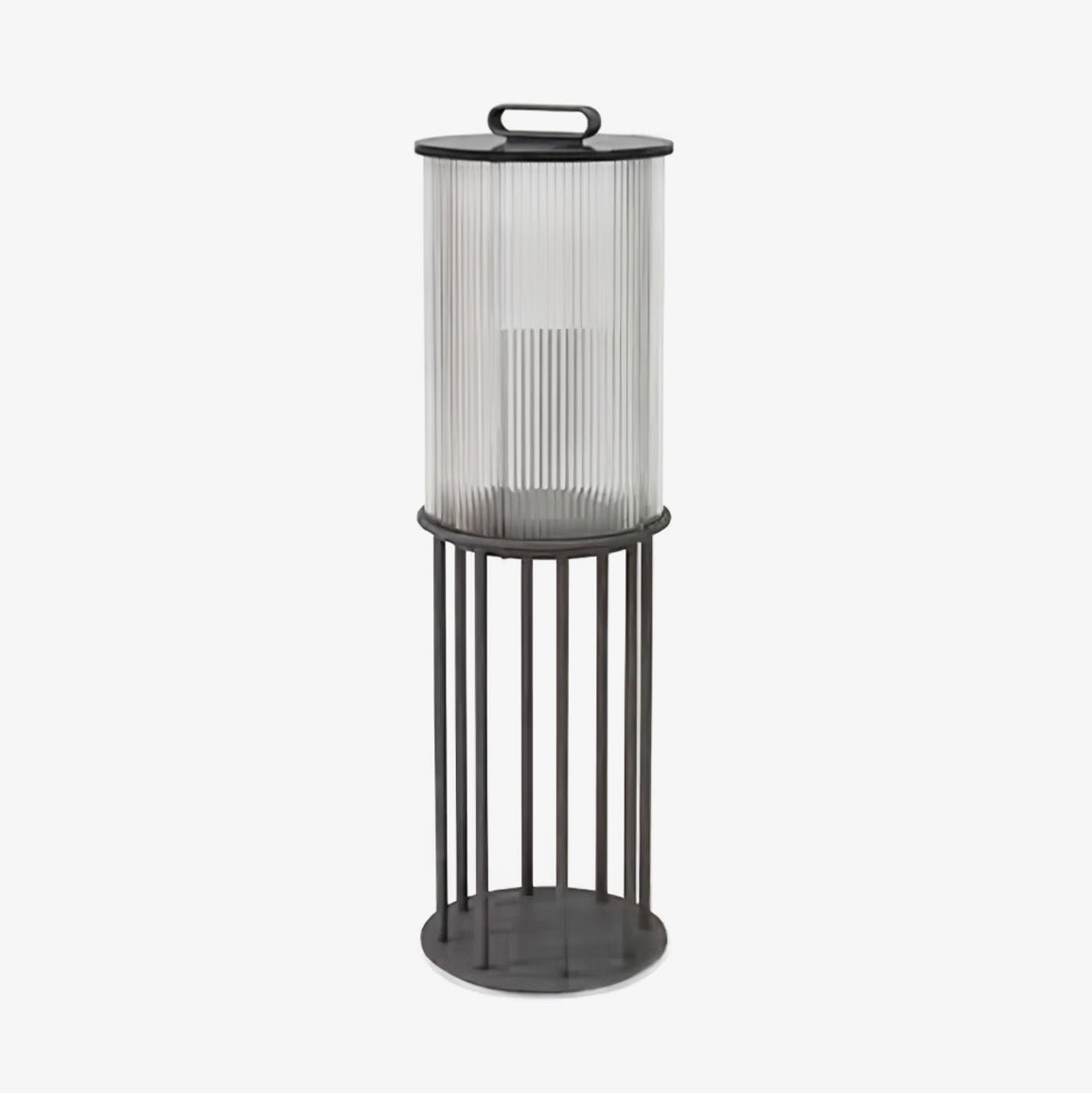 Lantern Garden Exterior Light, Outdoor Wall Light, Stainless Steel, ∅ 7.9″ x H 14.2″
