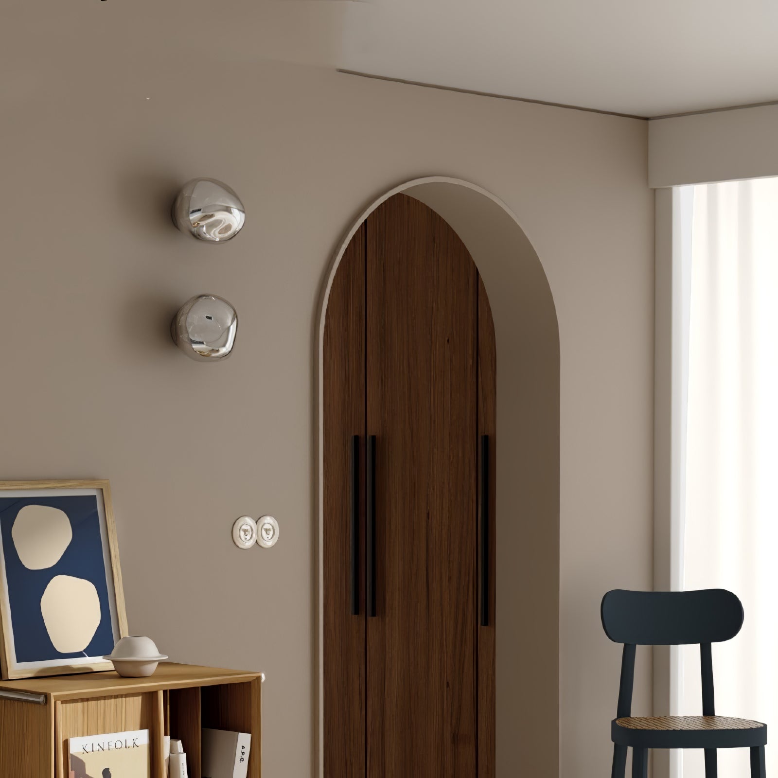 Lava Wall Light, Hardwired Wall Sconce, detail 14