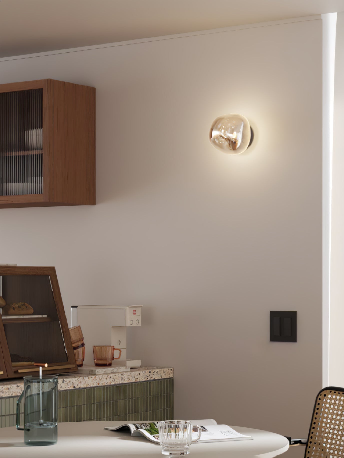 Lava Wall Light, Hardwired Wall Sconce, detail 28