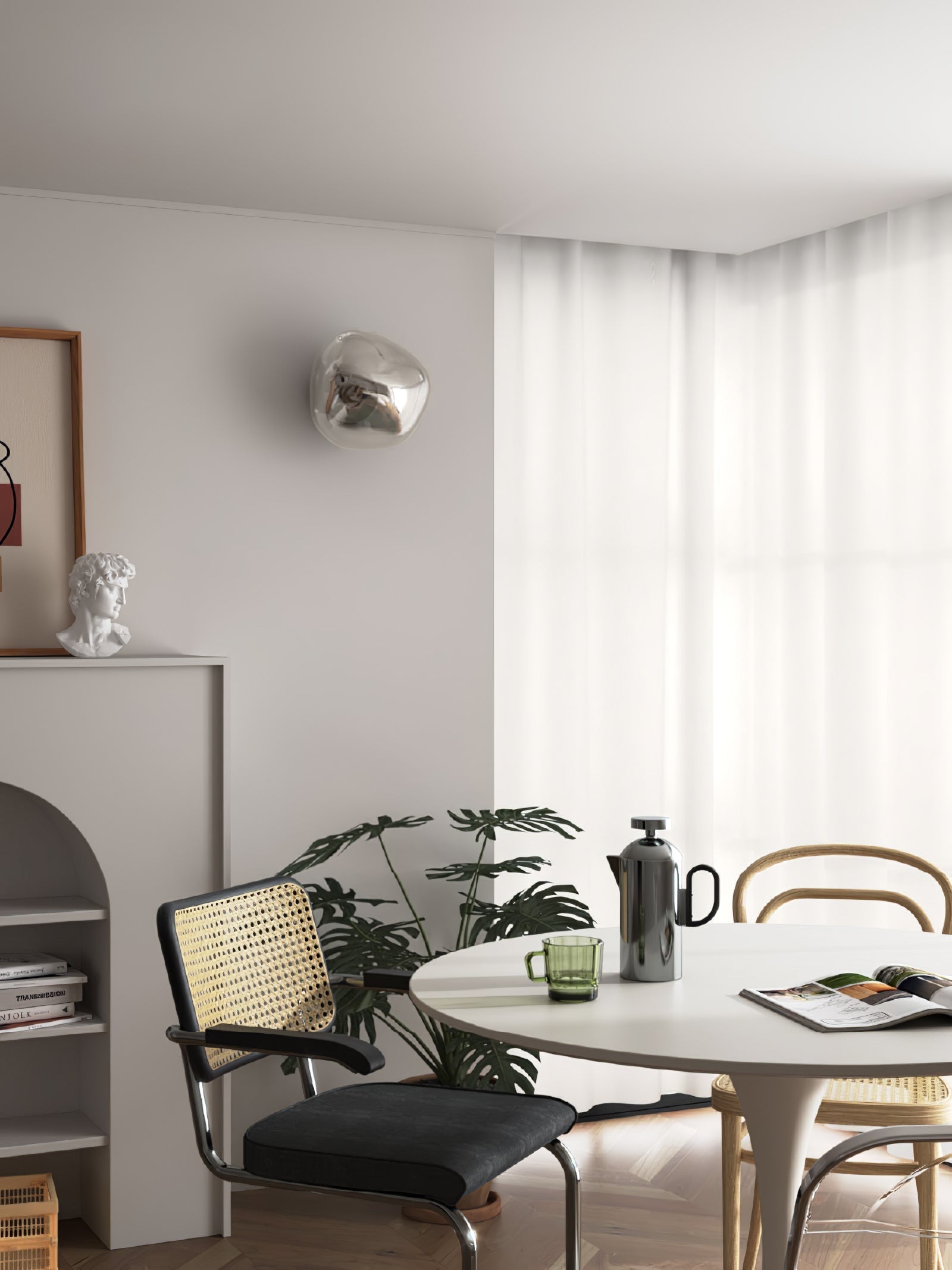 Lava Wall Light, Hardwired Wall Sconce, detail 33