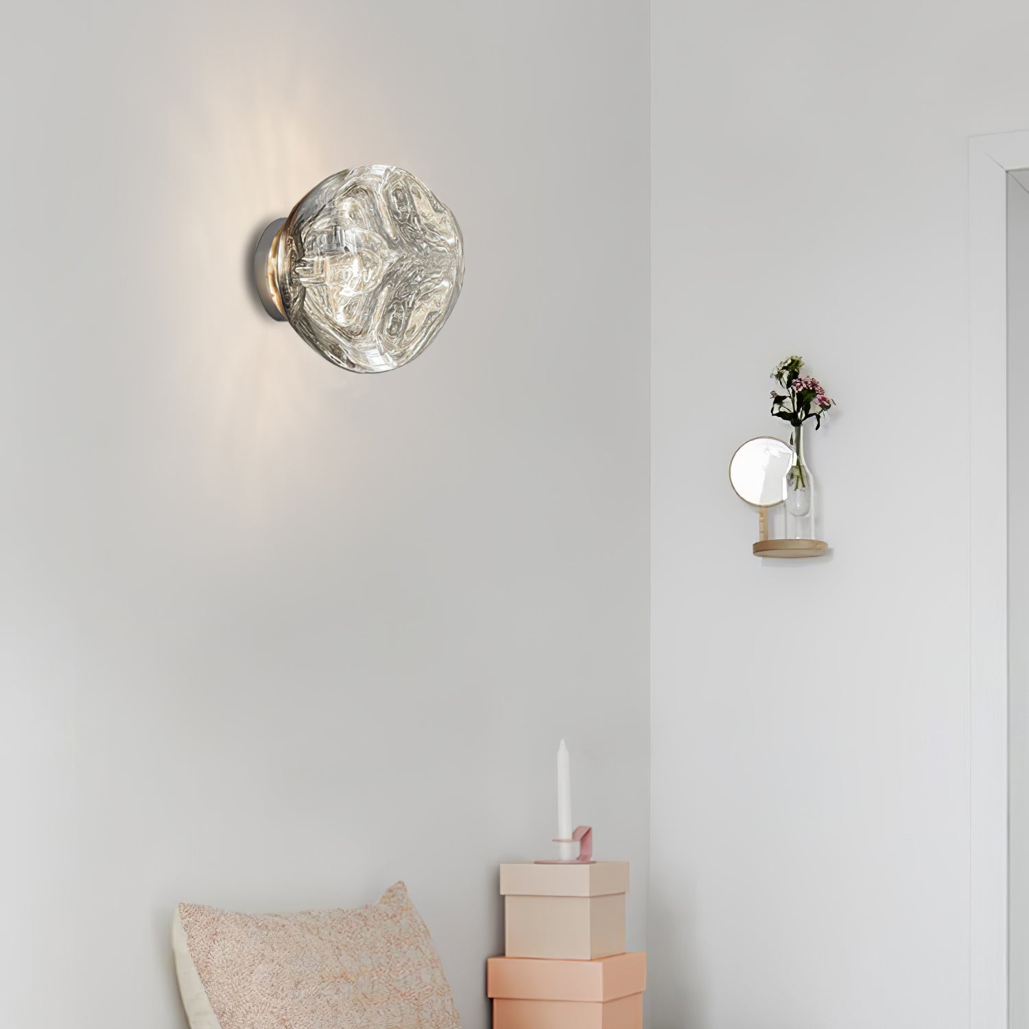 Lava Wall Light, Hardwired Wall Sconce, detail 7
