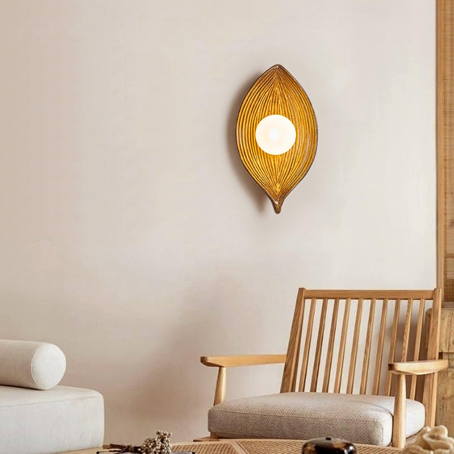 Leaf Canoe Wall-mounted Lamp Wall Sconce