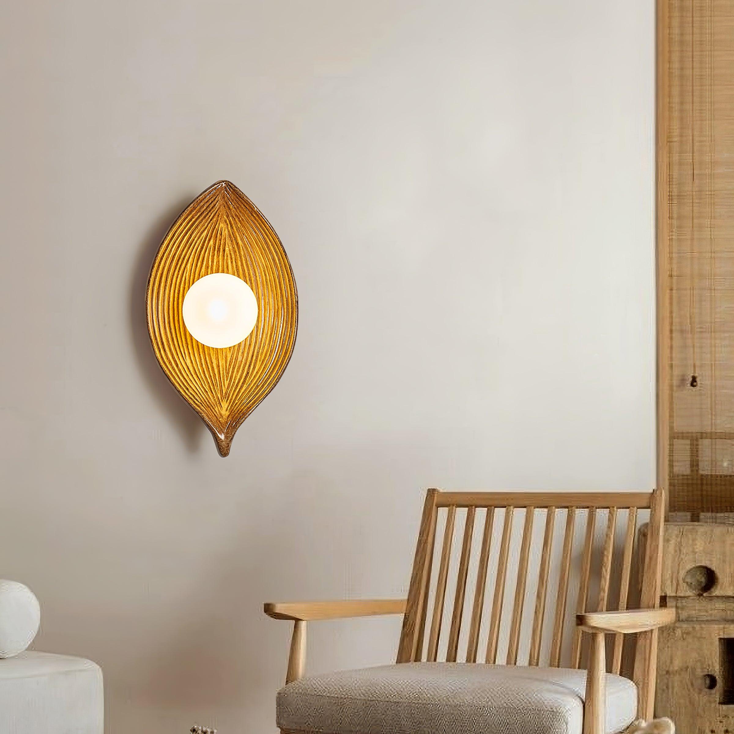Leaf Canoe Wall-mounted Lamp Wall Sconce