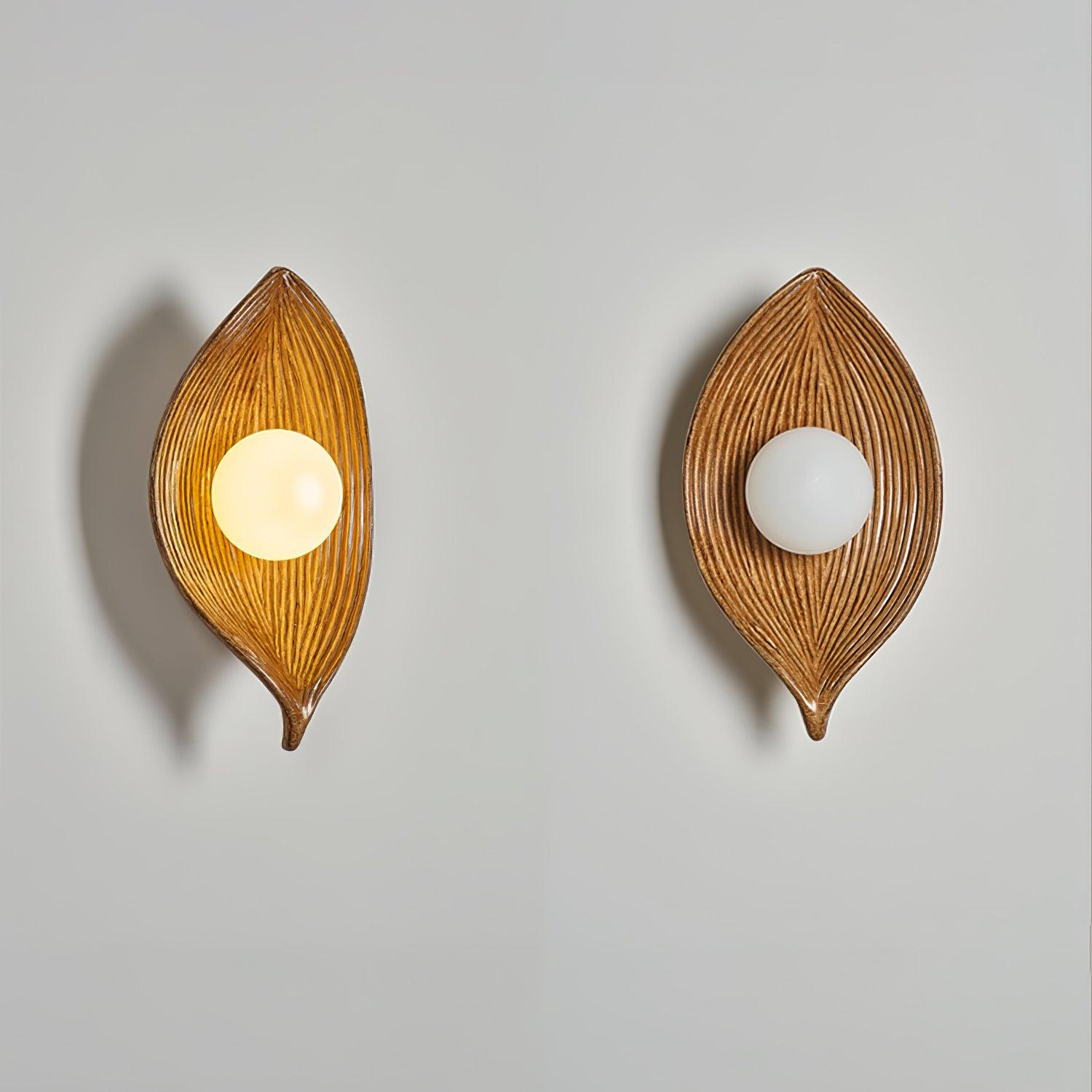 Leaf Canoe Wall-mounted Lamp Wall Sconce