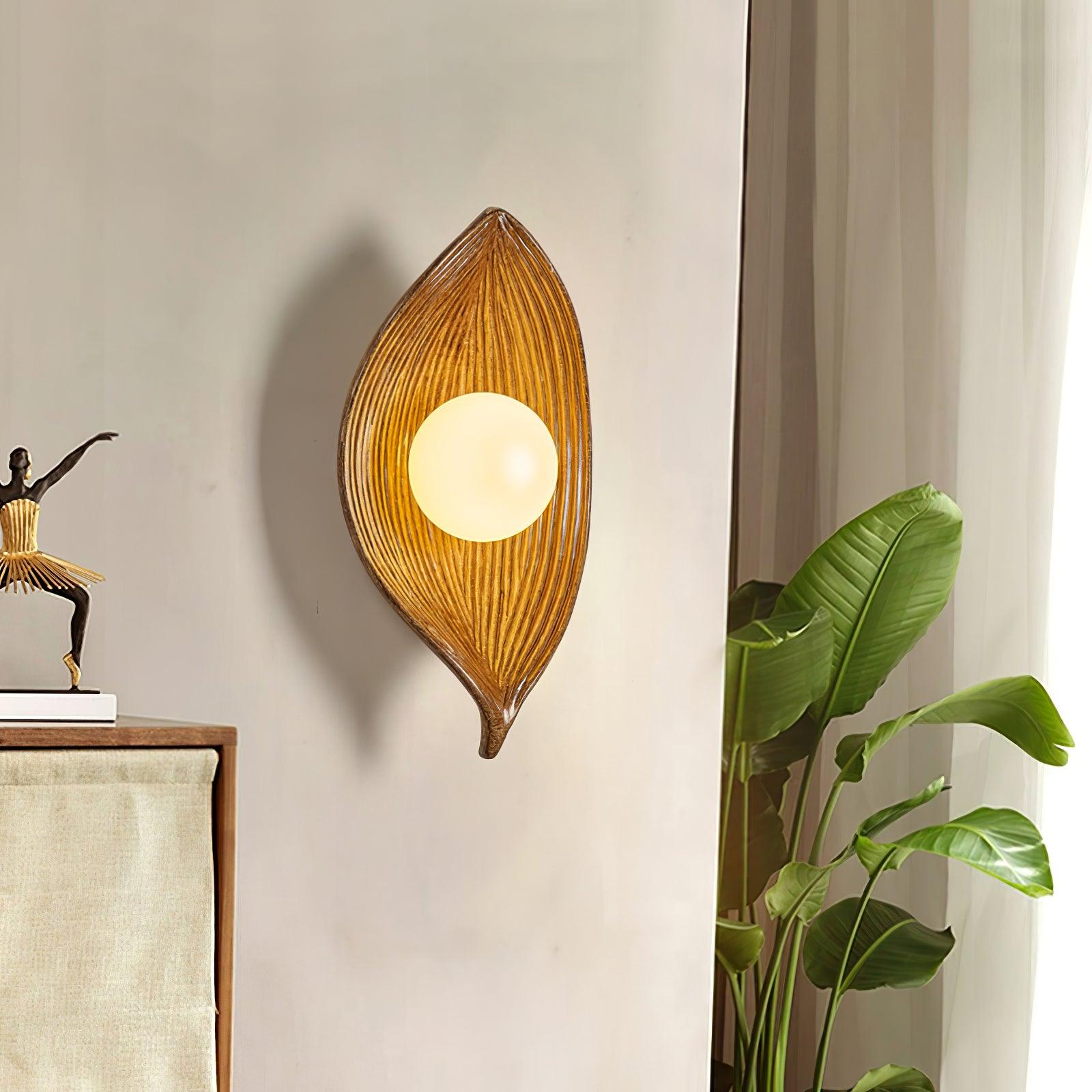 Leaf Canoe Wall-mounted Lamp Wall Sconce
