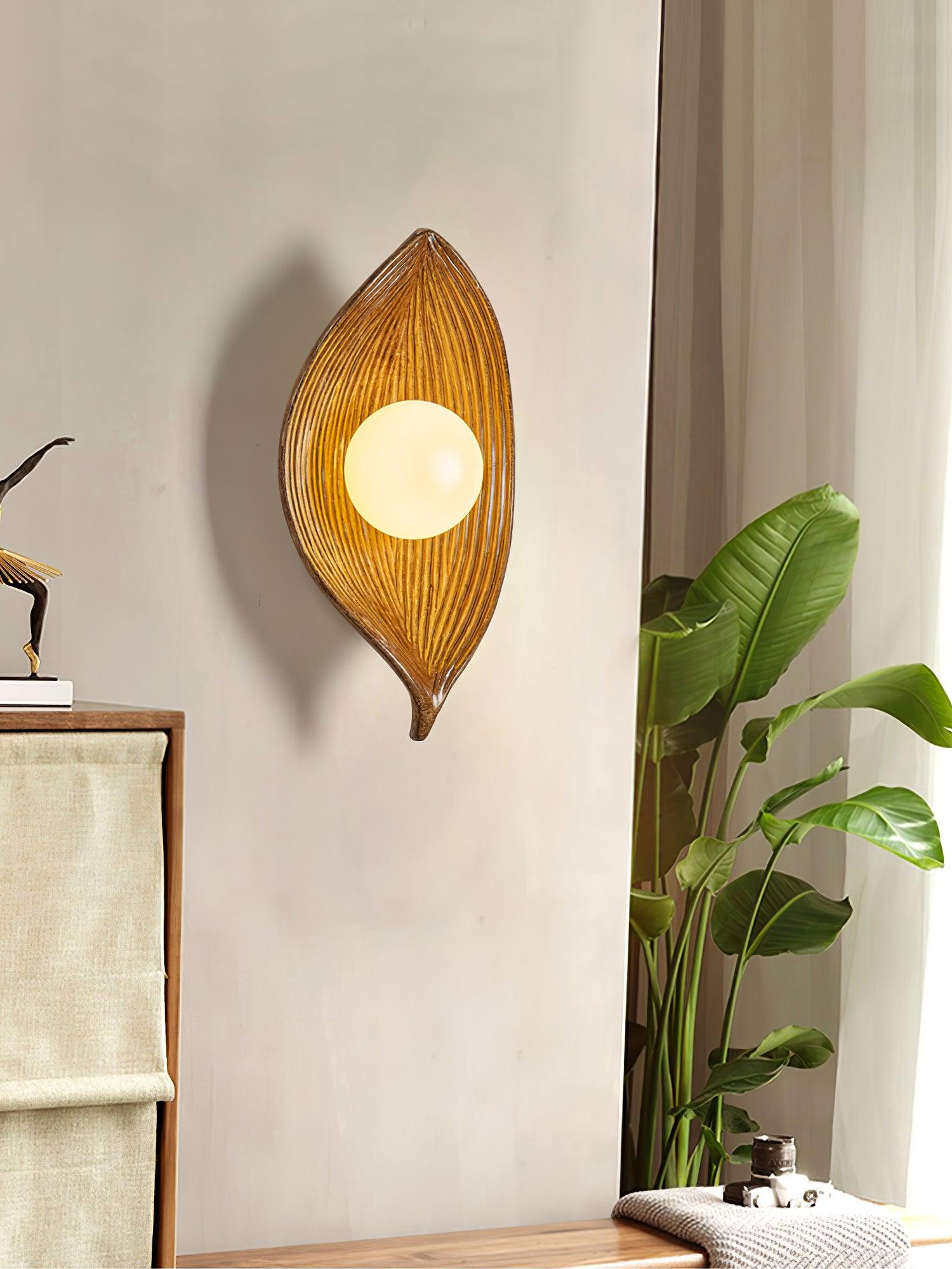 Leaf Canoe Wall-mounted Lamp Wall Sconce