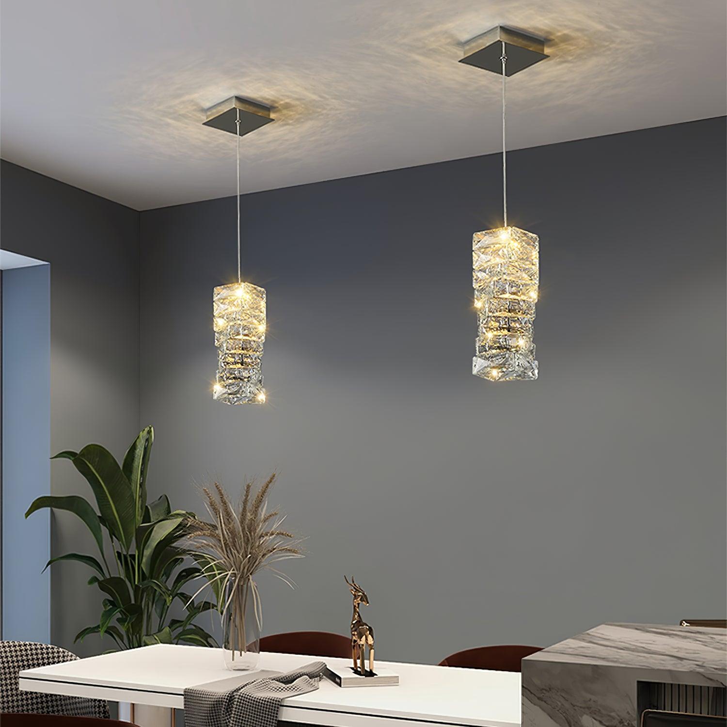 Leuchten Crystal Hanging Light Pendant Lamp