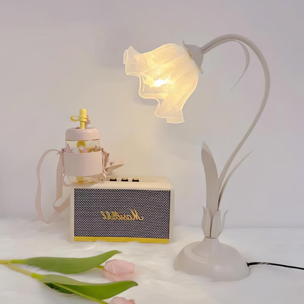 Lily of The Valley Table Lamp 11.8