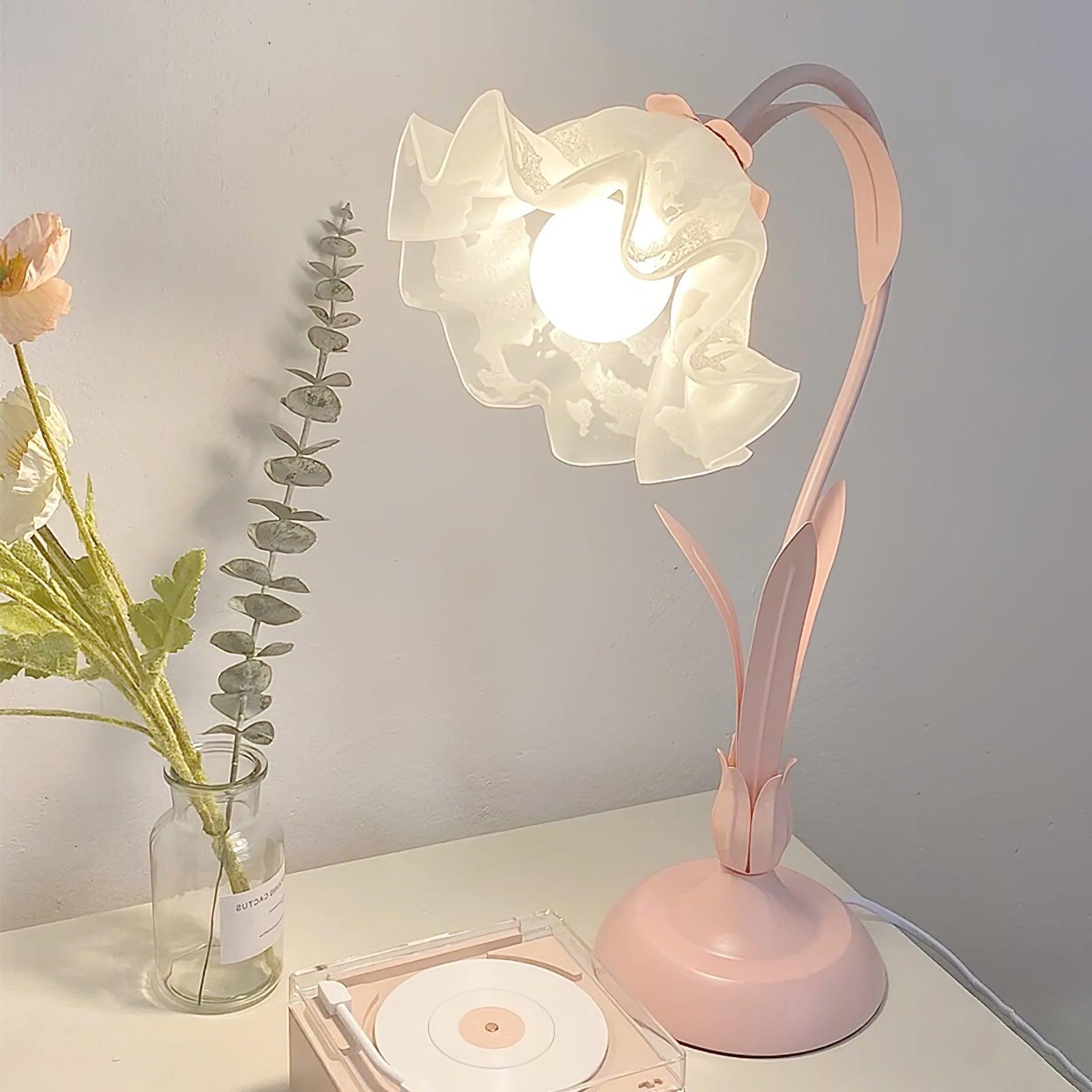 Lily of The Valley Table Lamp 11.8