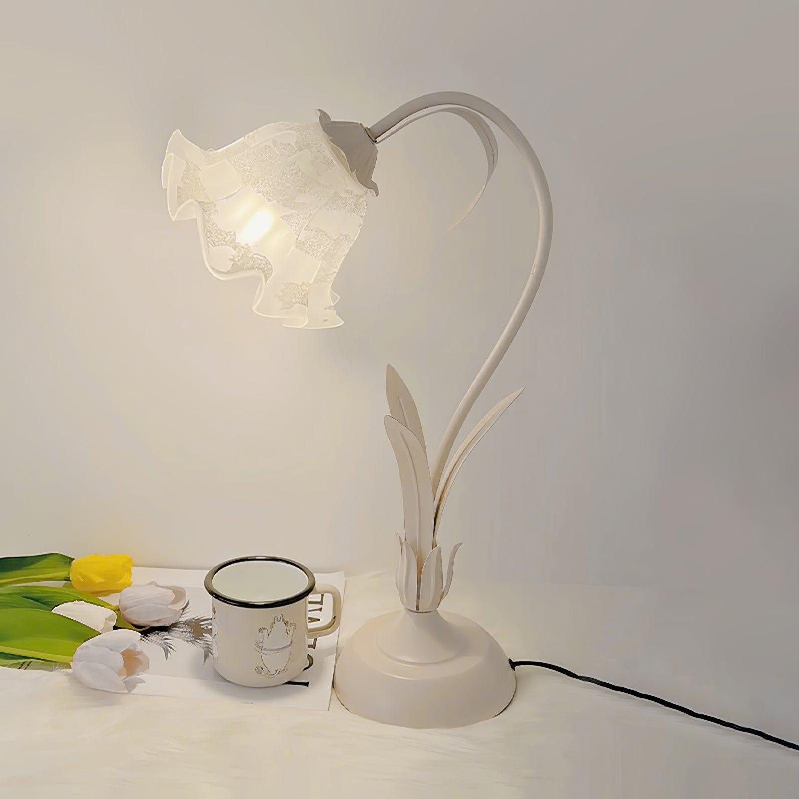 Lily of The Valley Table Lamp 11.8