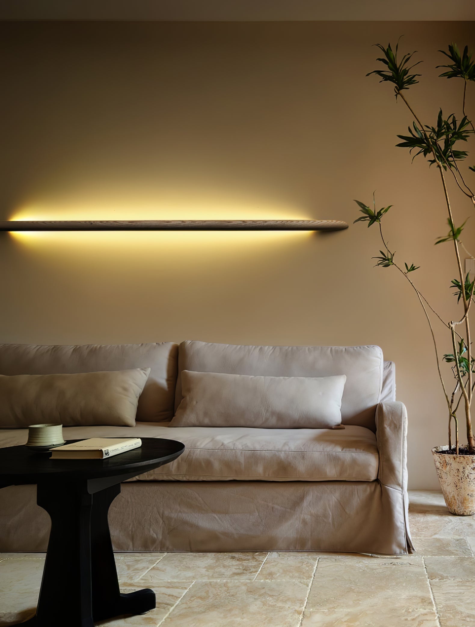 Linea Wood Wall-mounted Lamp Wall Light