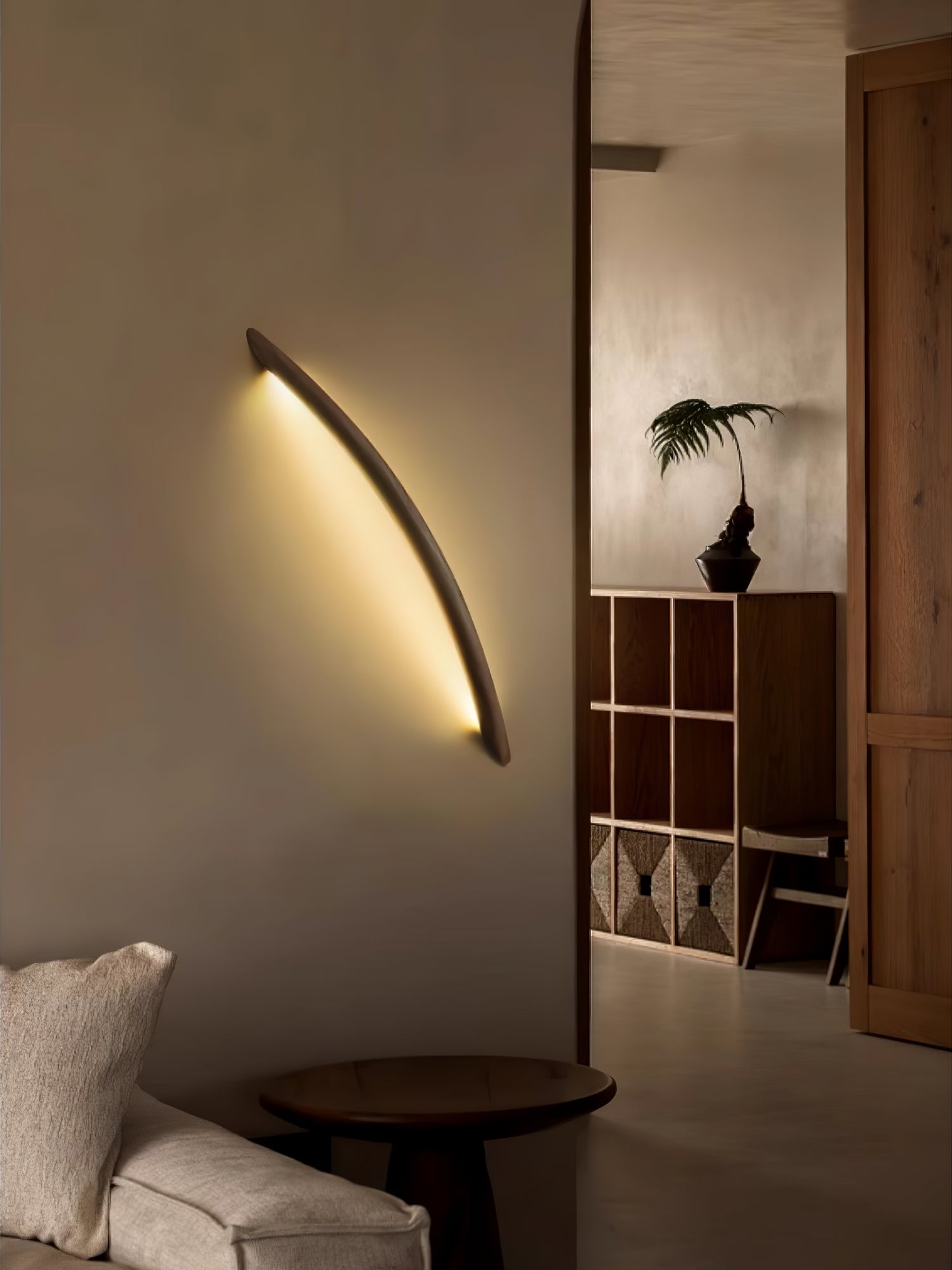 Linea Wood Wall-mounted Lamp Wall Light