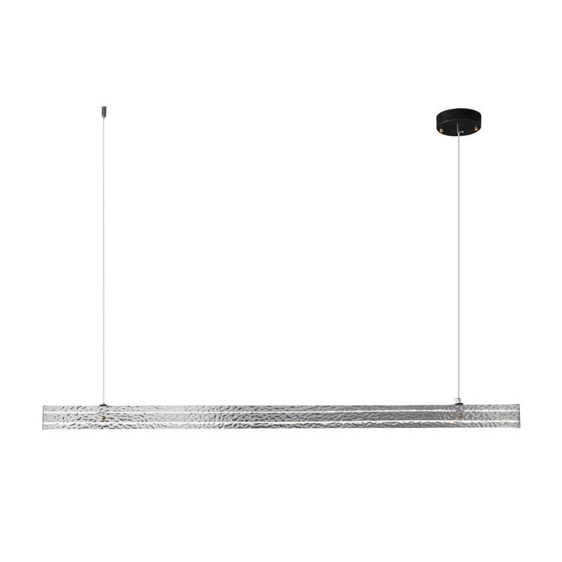 Linear Ribbon Island Hanging Light Pendant Light