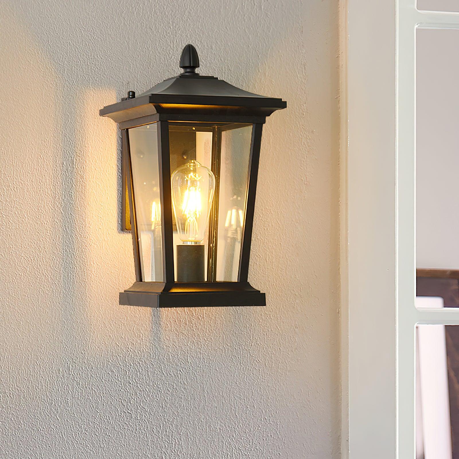 Lodge Birdcage Outdoor Wall Sconce