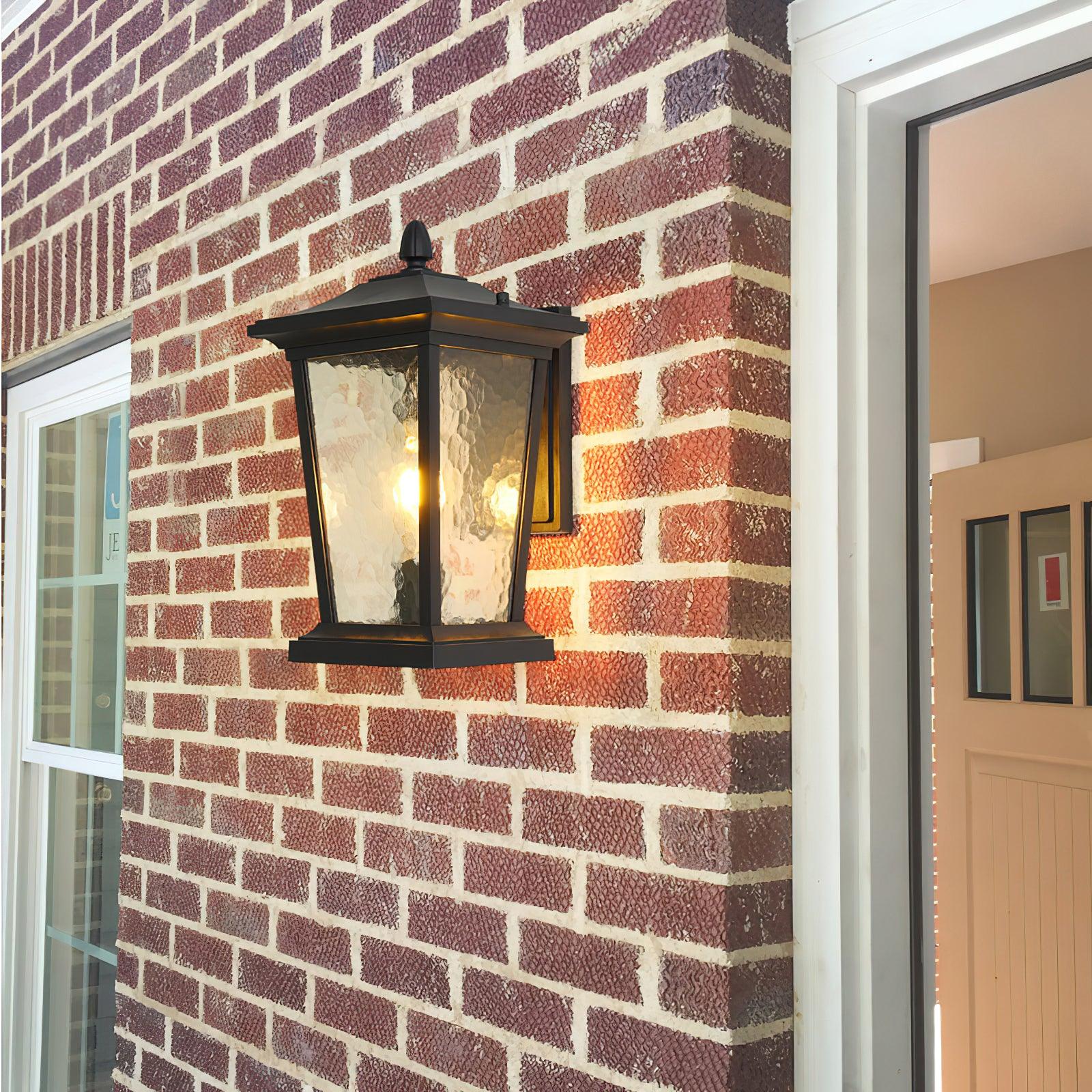 Lodge Birdcage Outdoor Wall Sconce