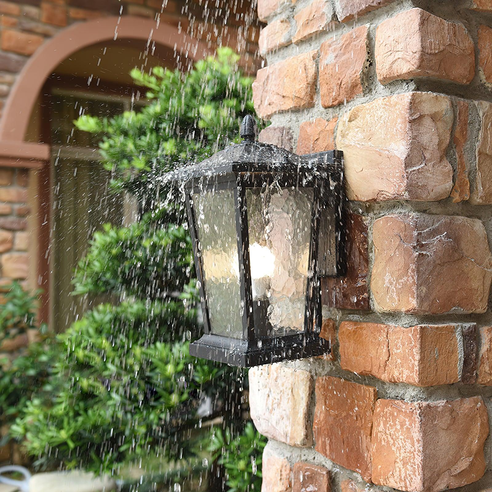 Lodge Birdcage Outdoor Wall Sconce