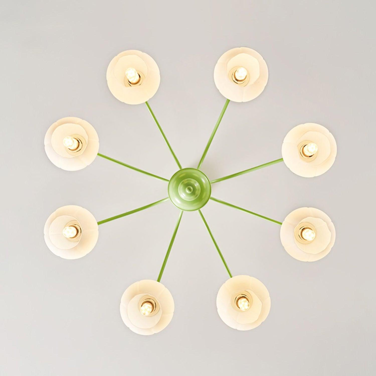 Lomance Lily Chandelier detail view 13