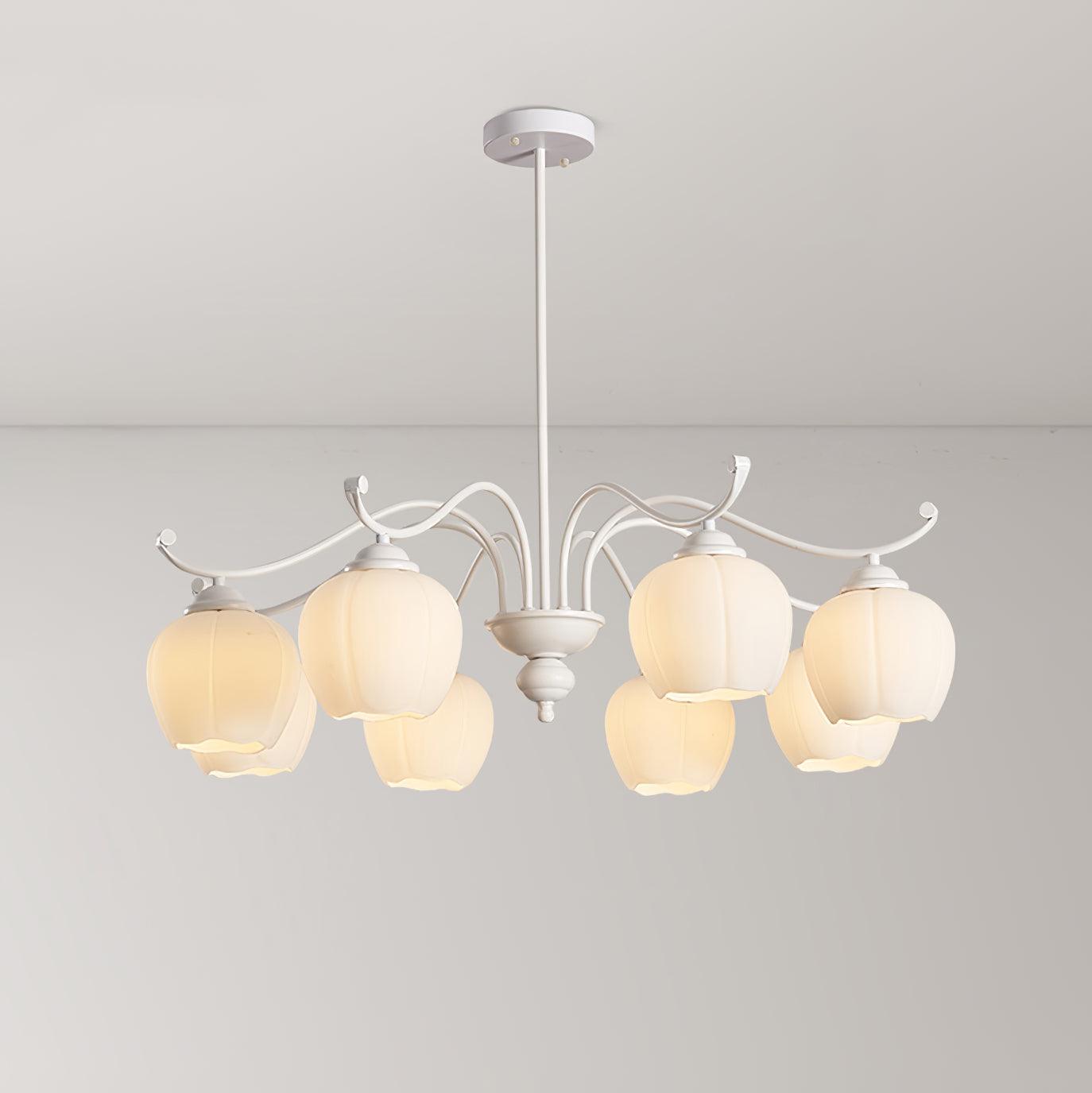 Lomance Lily Chandelier detail view 16