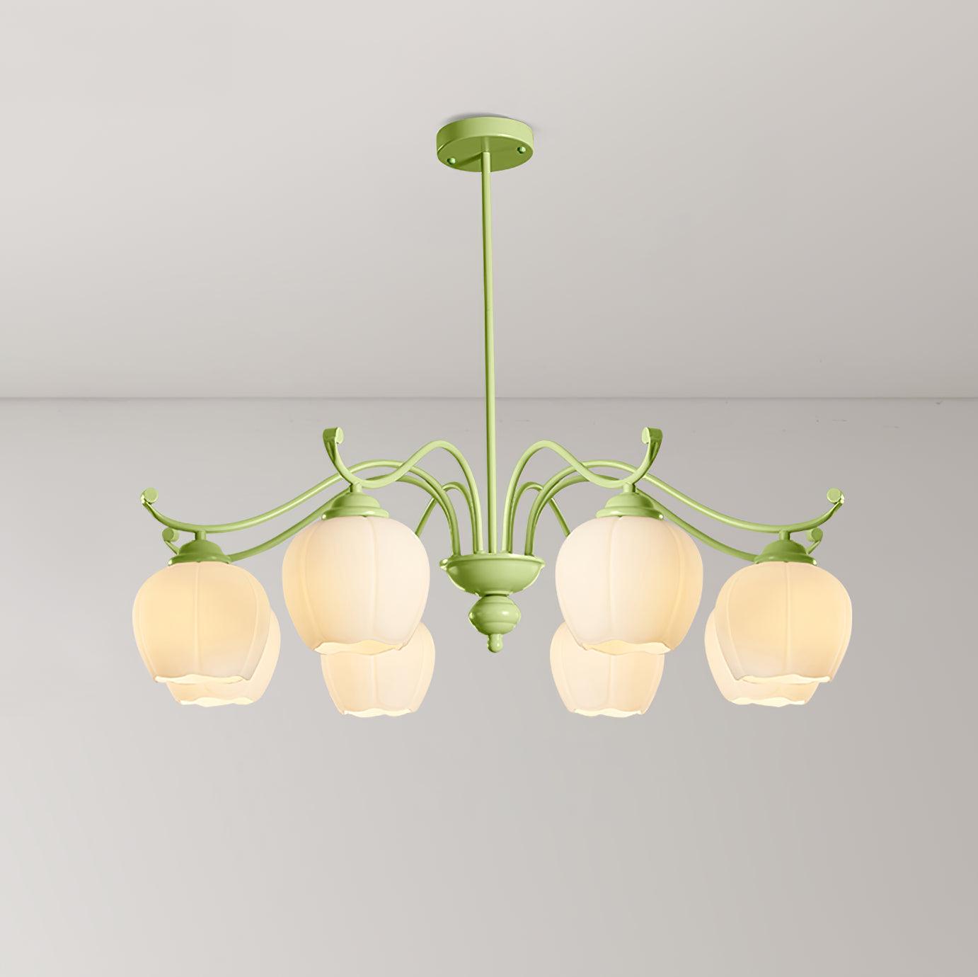 Lomance Lily Chandelier detail view 12