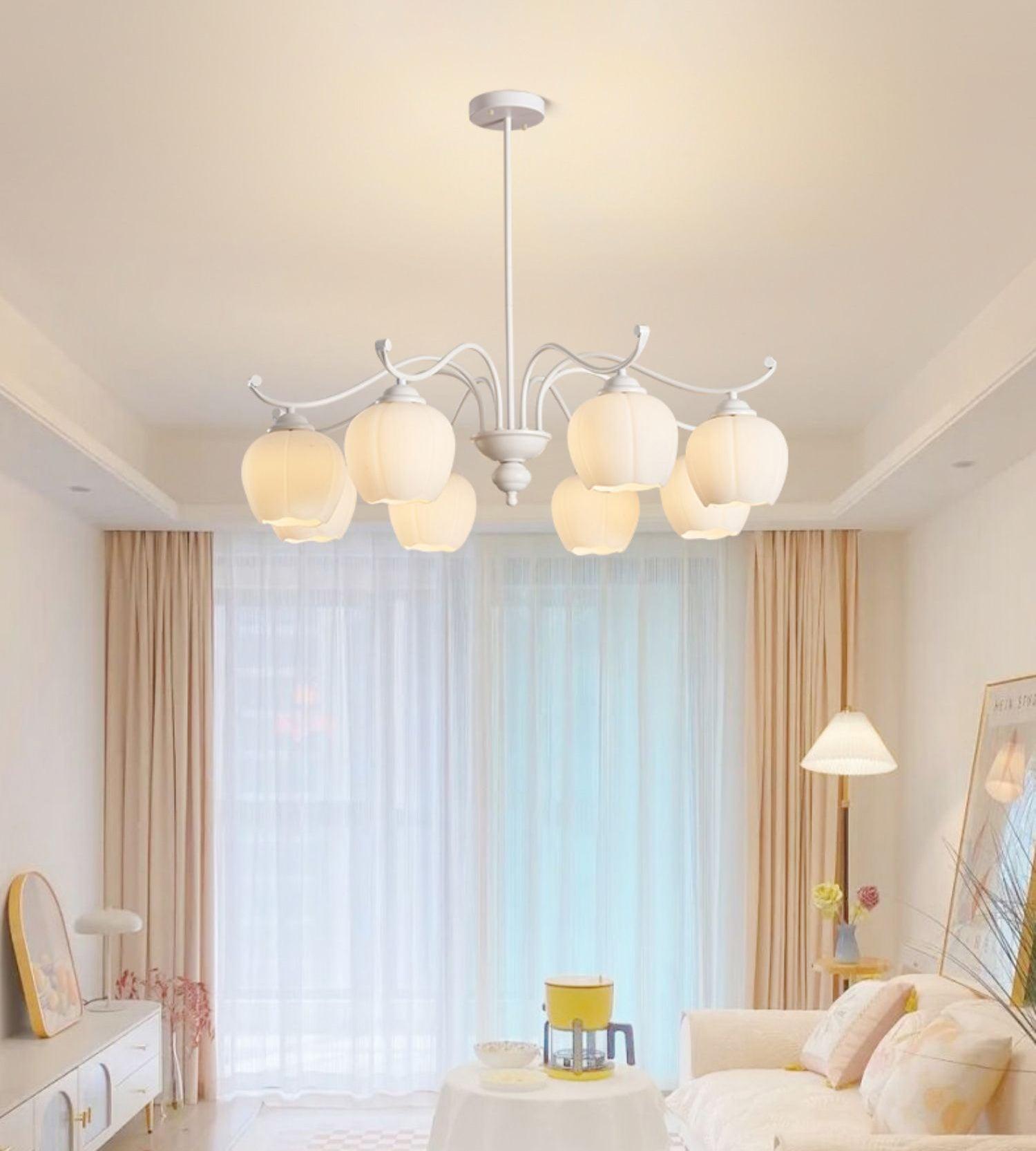 Lomance Lily Chandelier detail view 8